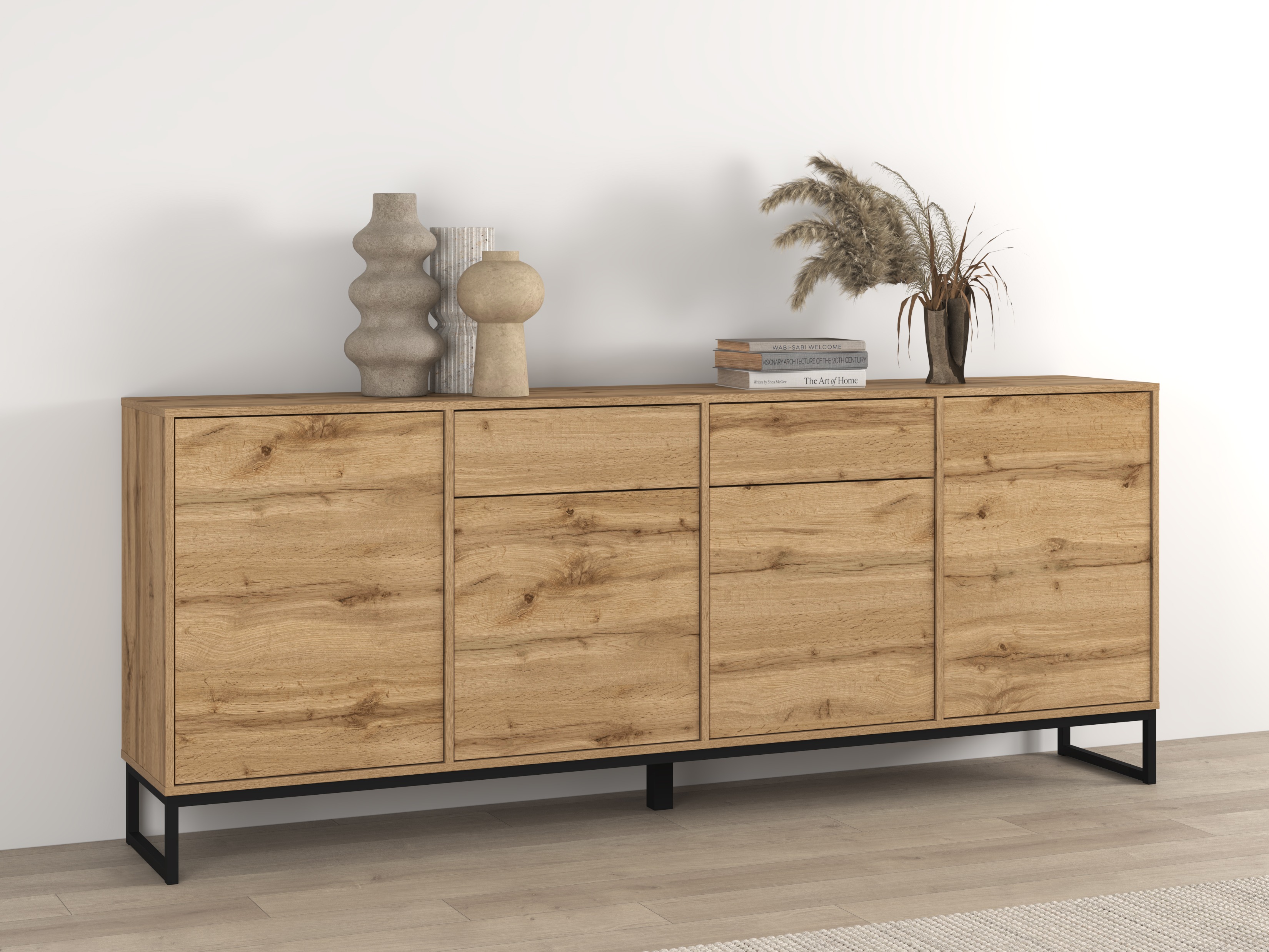 Chest of drawers Maravio 104 (Wotan Oak)