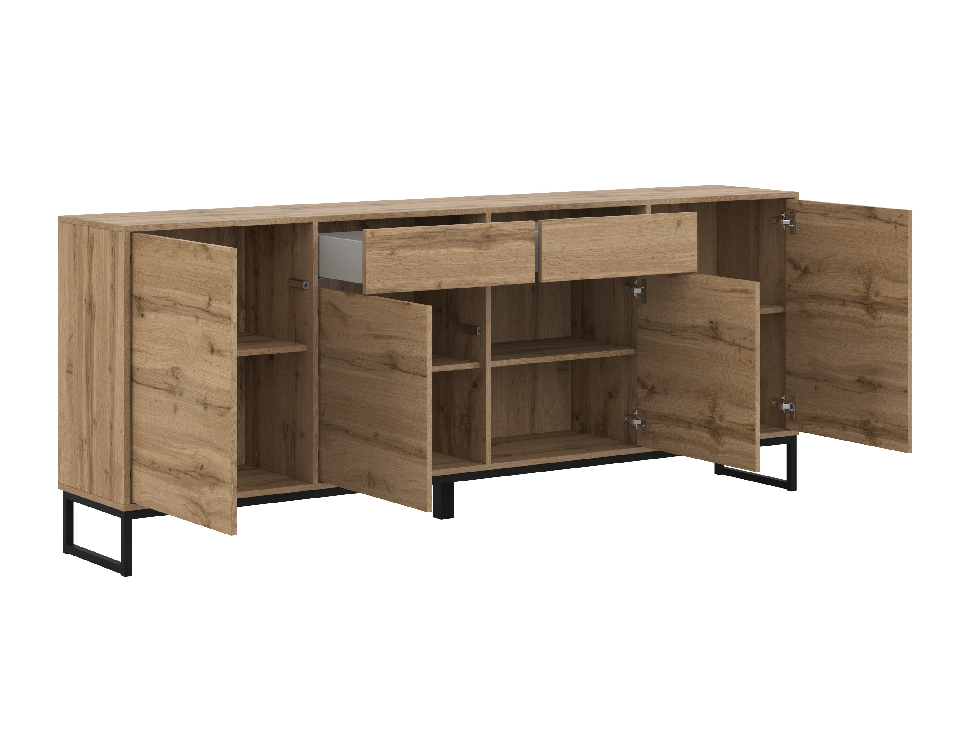 Chest of drawers Maravio 104 (Wotan Oak)