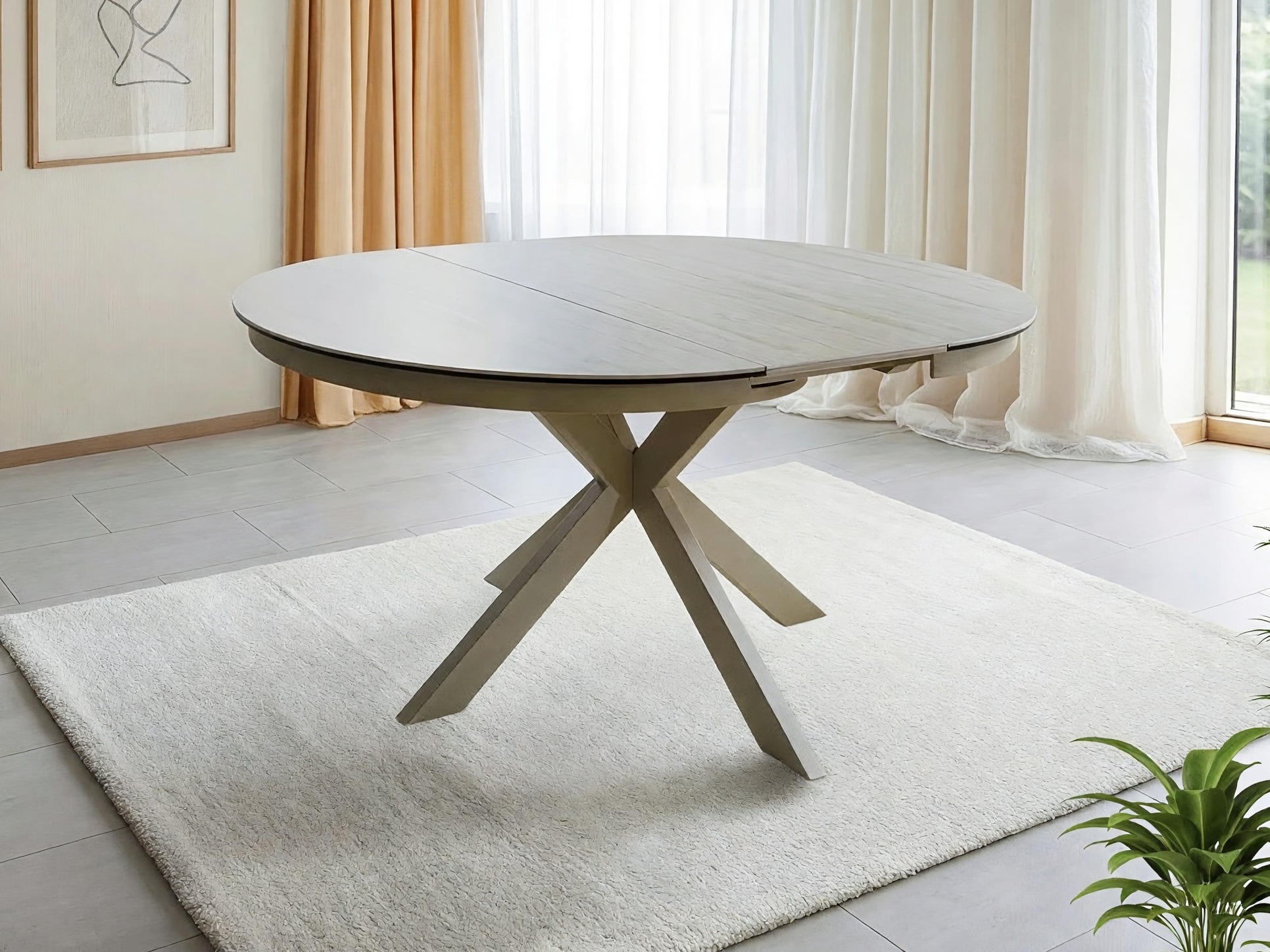 Table Detroit 998 (Beige + Cashmere)