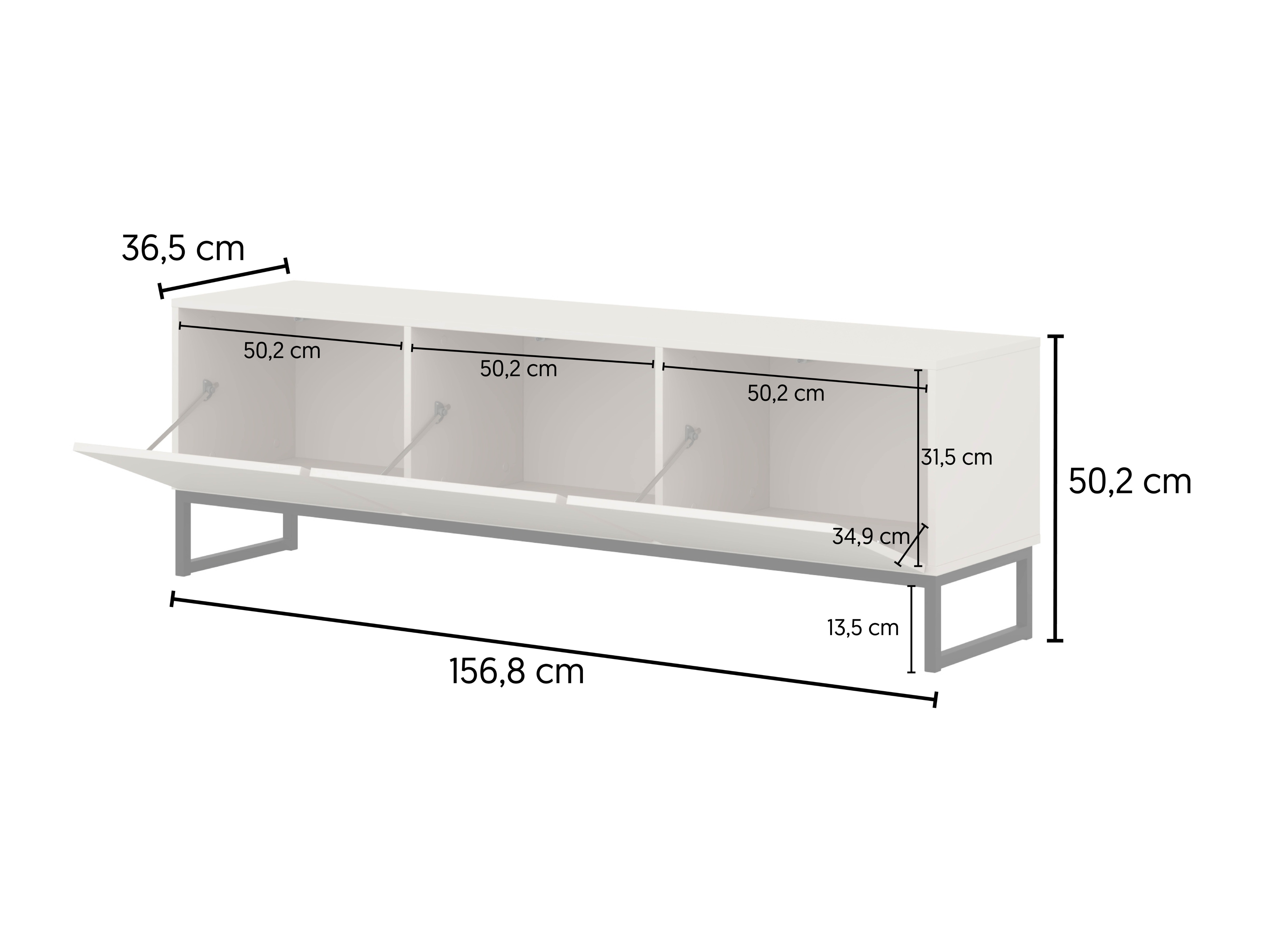 TV stand Maravio 102 (Cashmere)