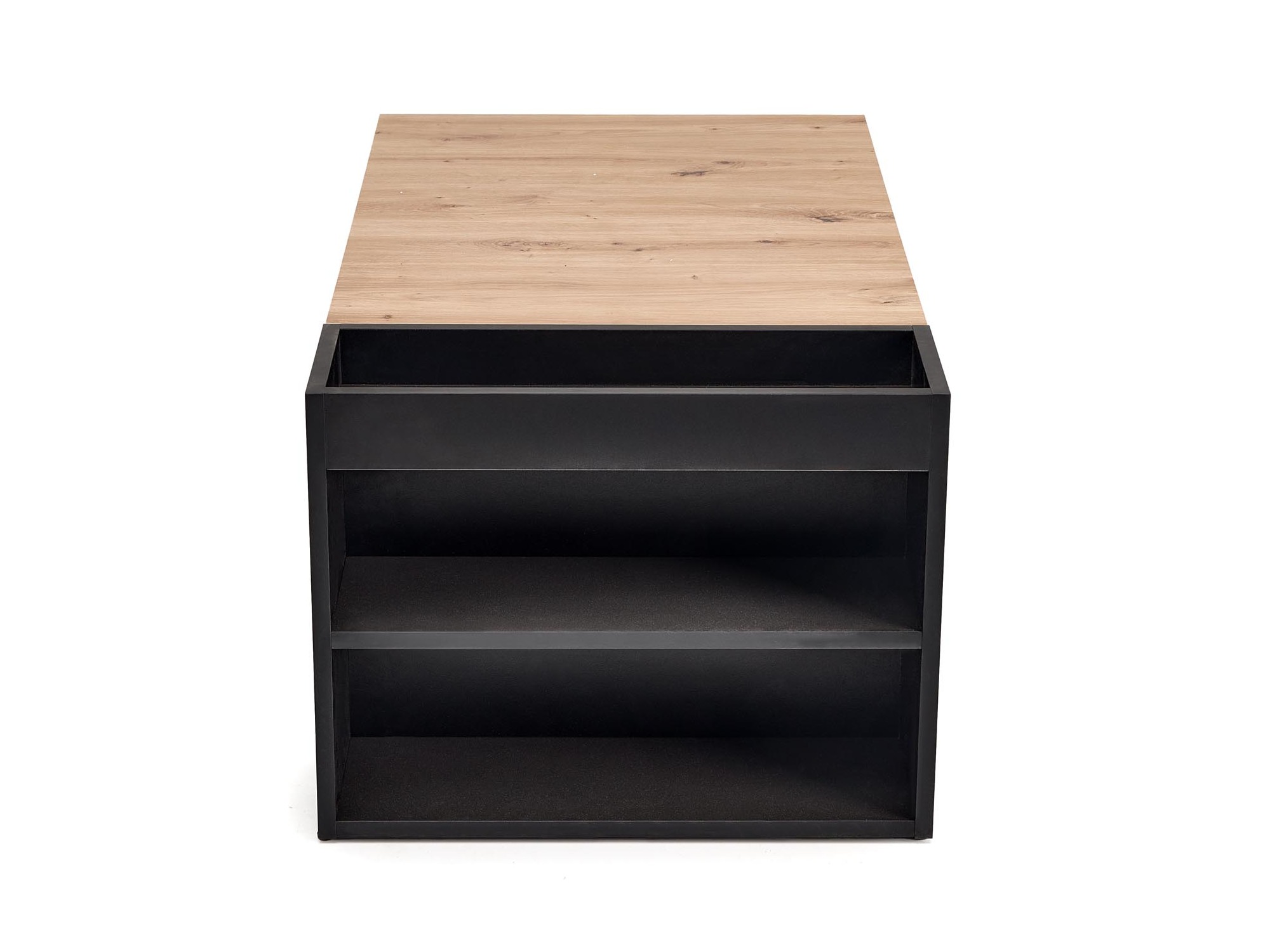 Coffee table Houston 1946 (Black + Artisan oak)