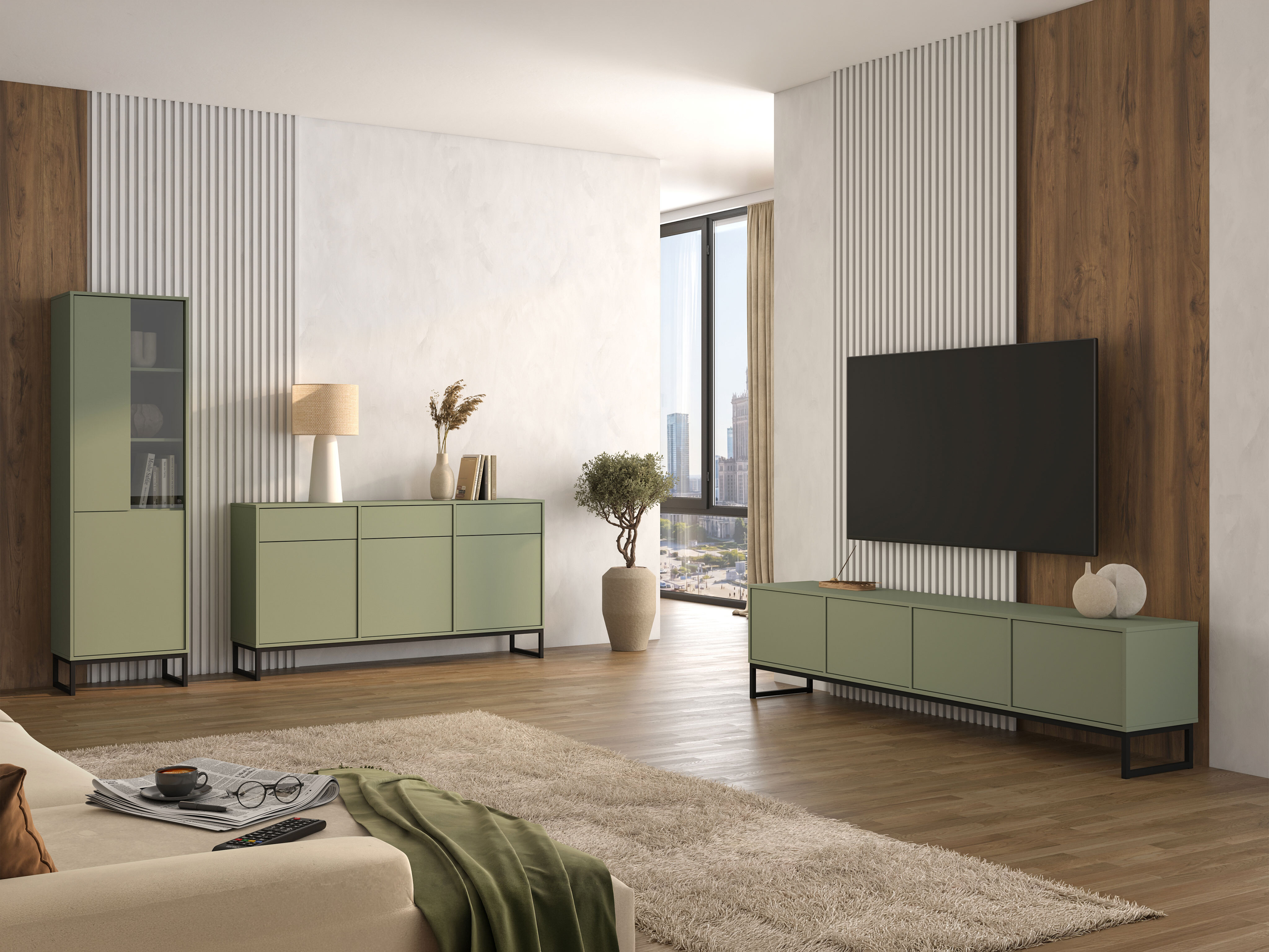 Living room set Maravio 106 (Green)