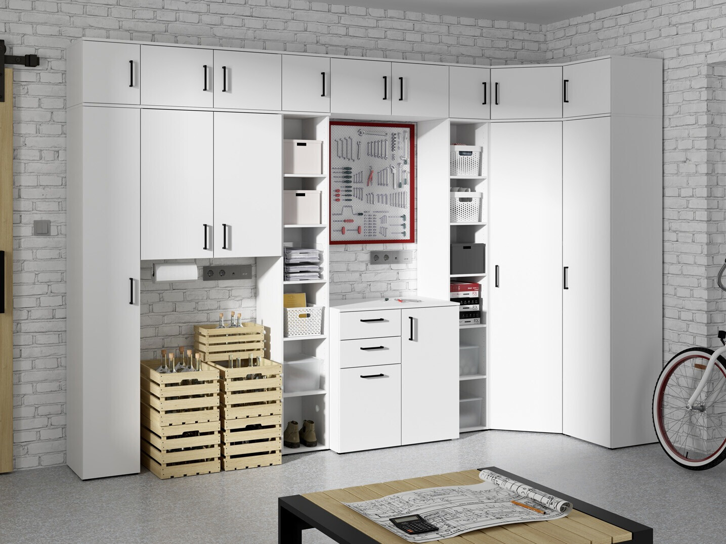 Sideboard Fenopha 153 (White)