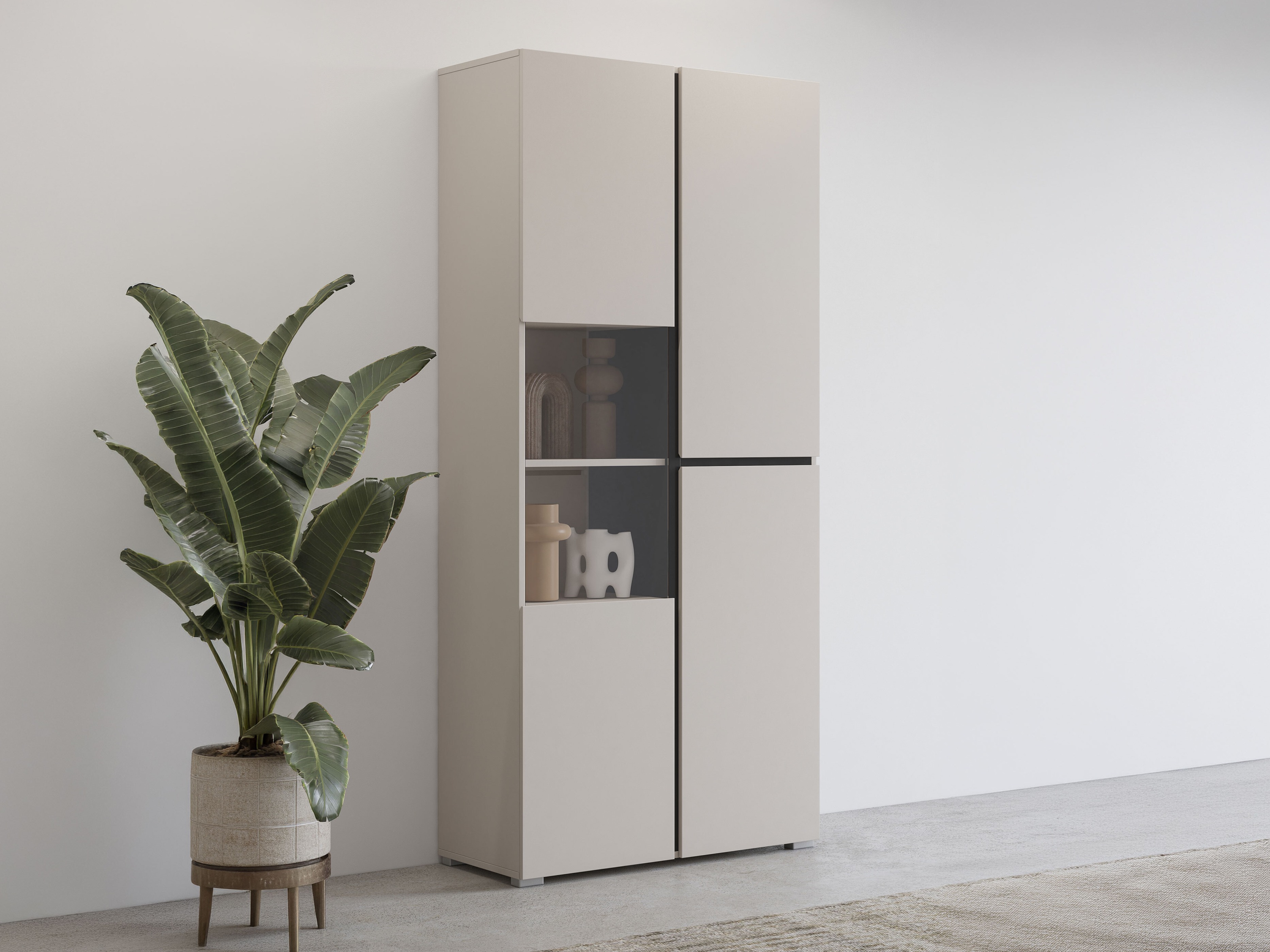 Bookcase Alfere 110 (Cashmere)