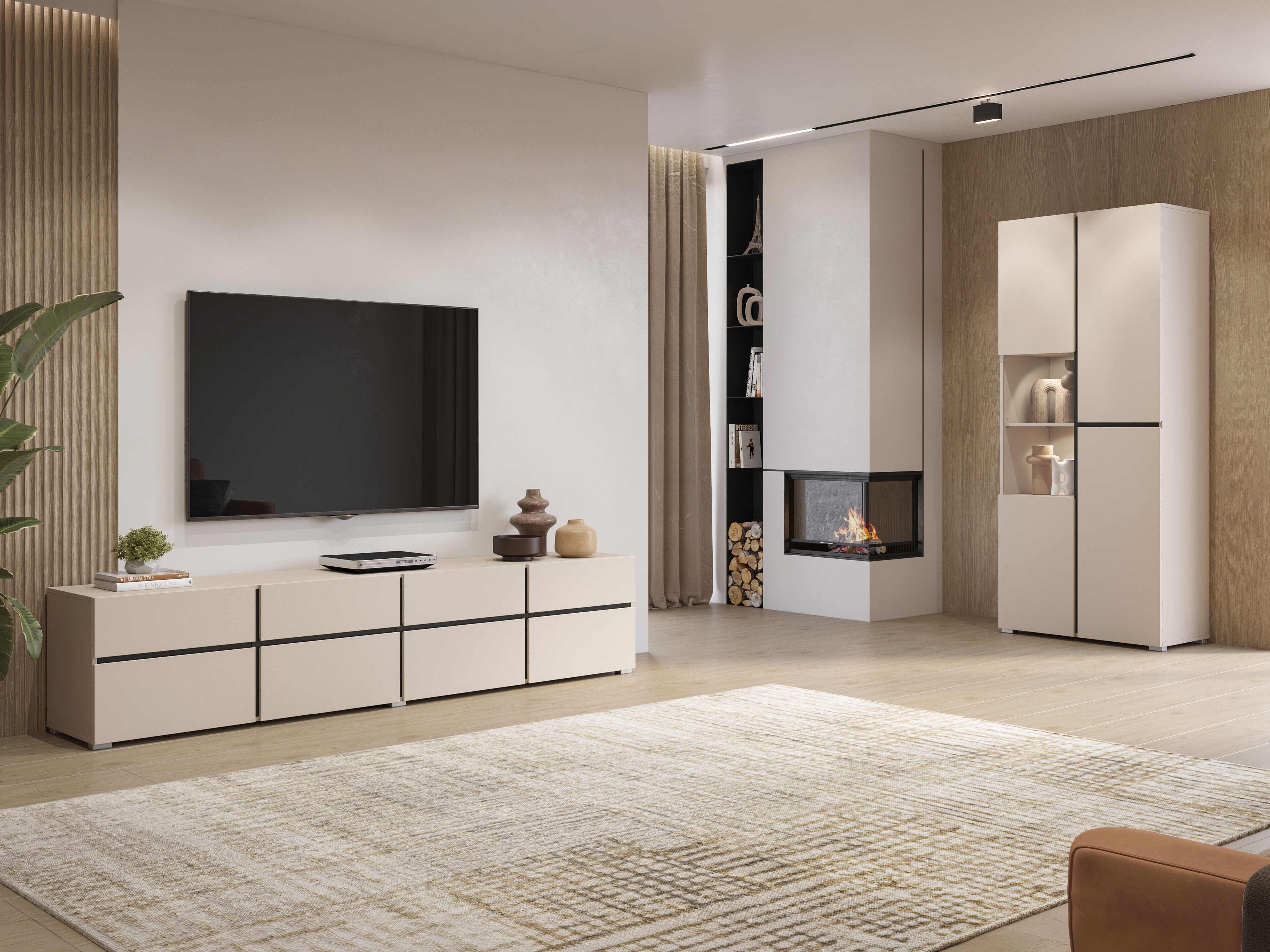 Bookcase Alfere 110 (Cashmere)