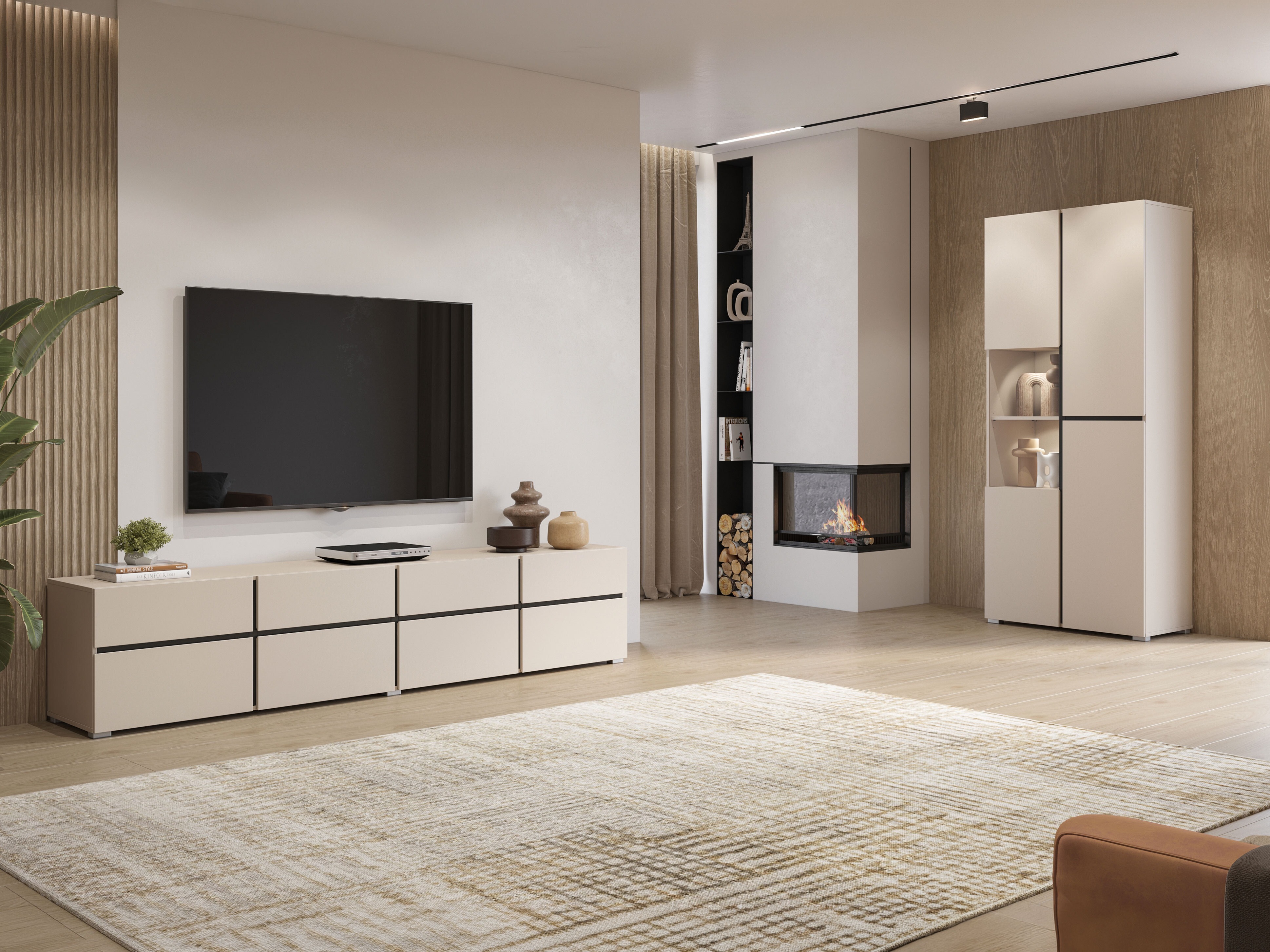 Bookcase Alfere 110 (Cashmere)