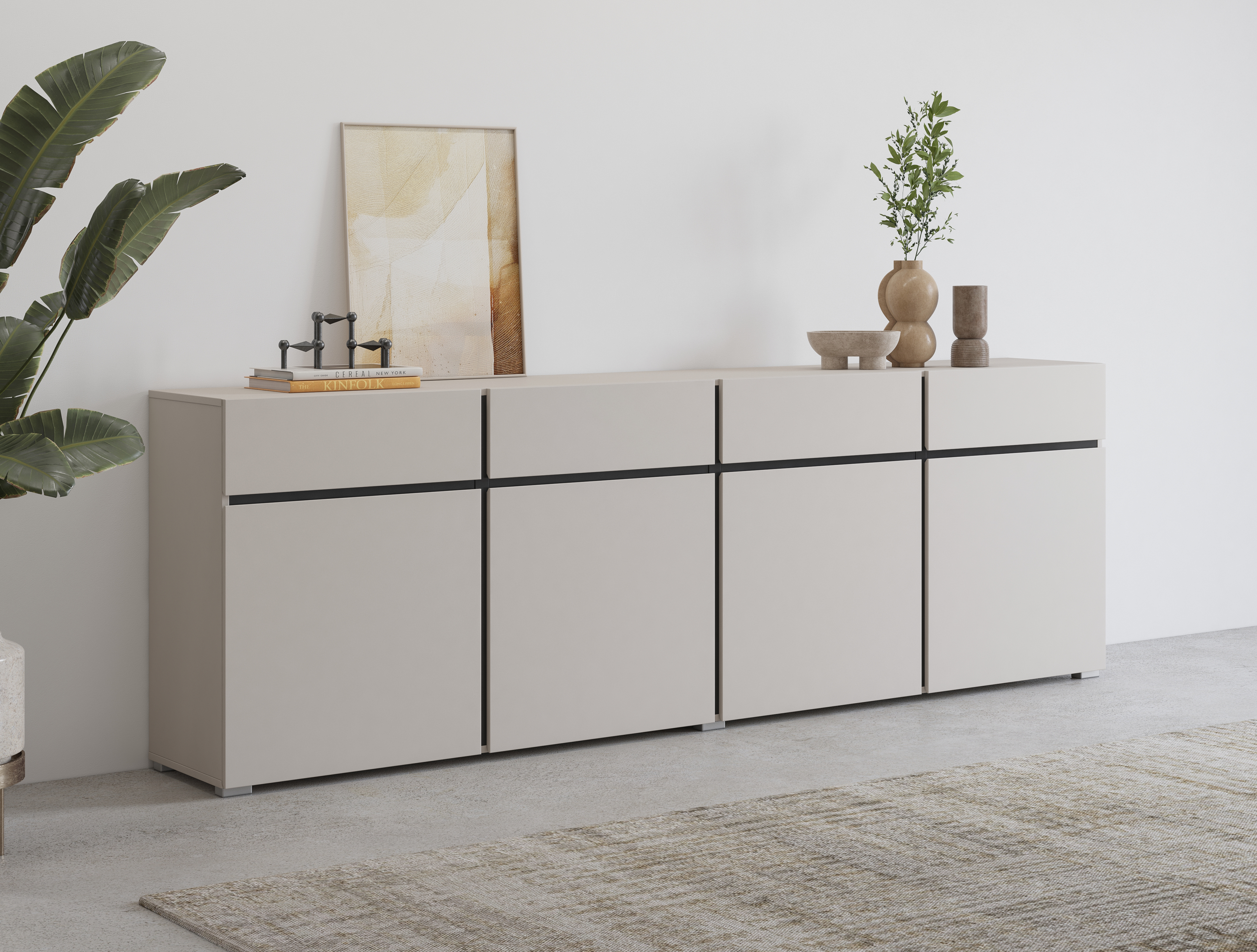 Chest of drawers Alfere 100 (Cashmere)