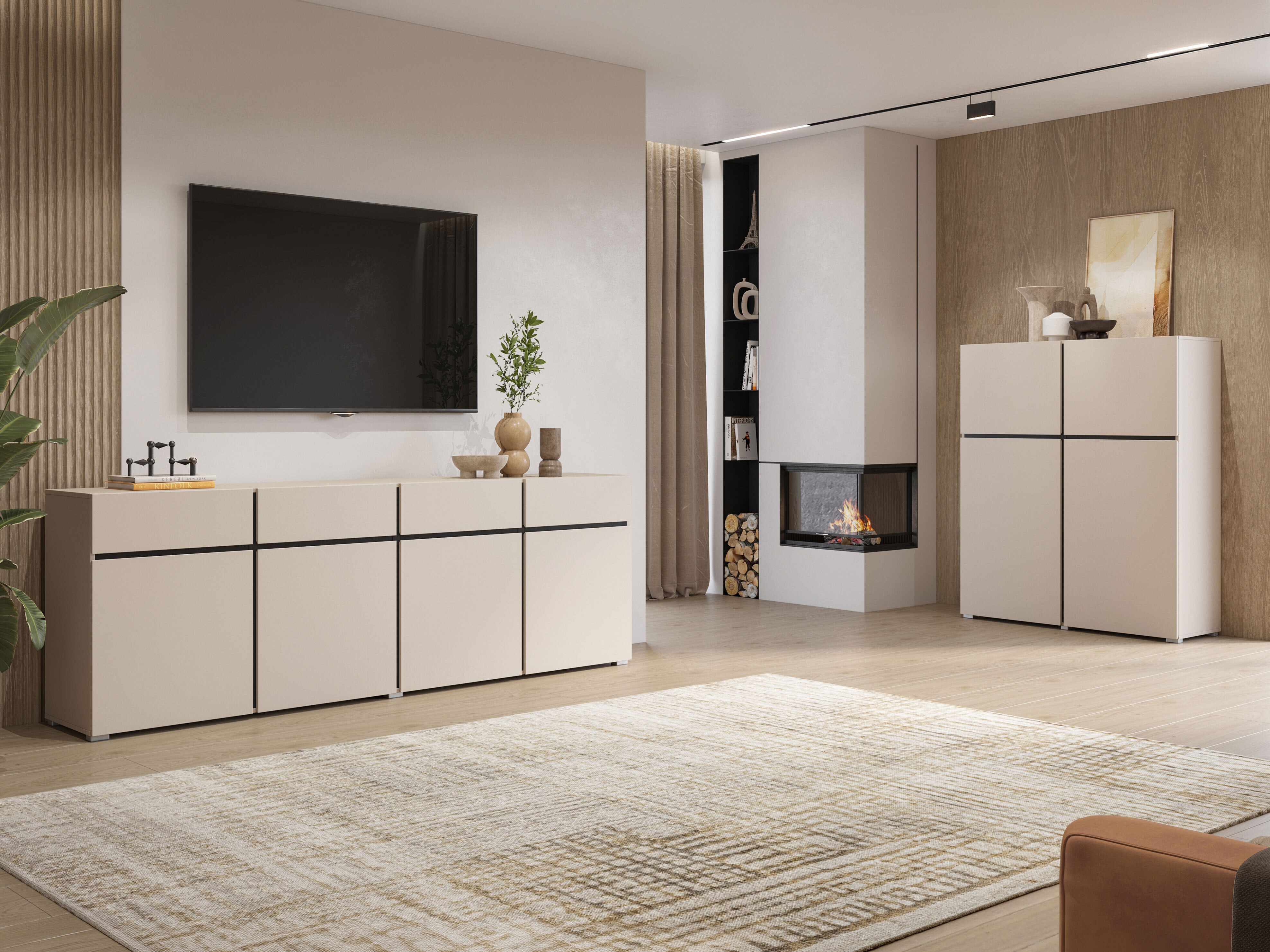 Chest of drawers Alfere 100 (Cashmere)