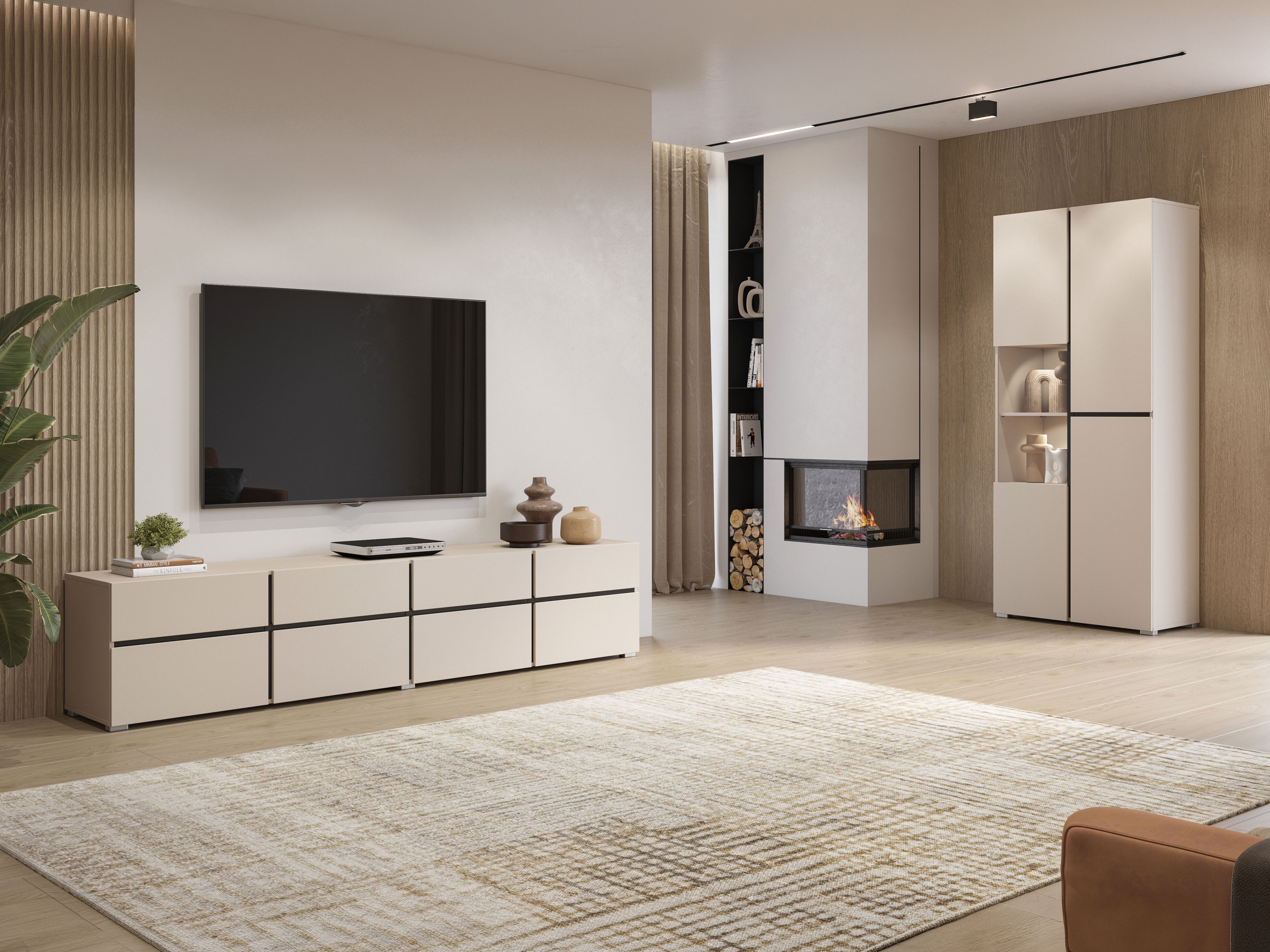 TV stand Alfere 101 (Cashmere)