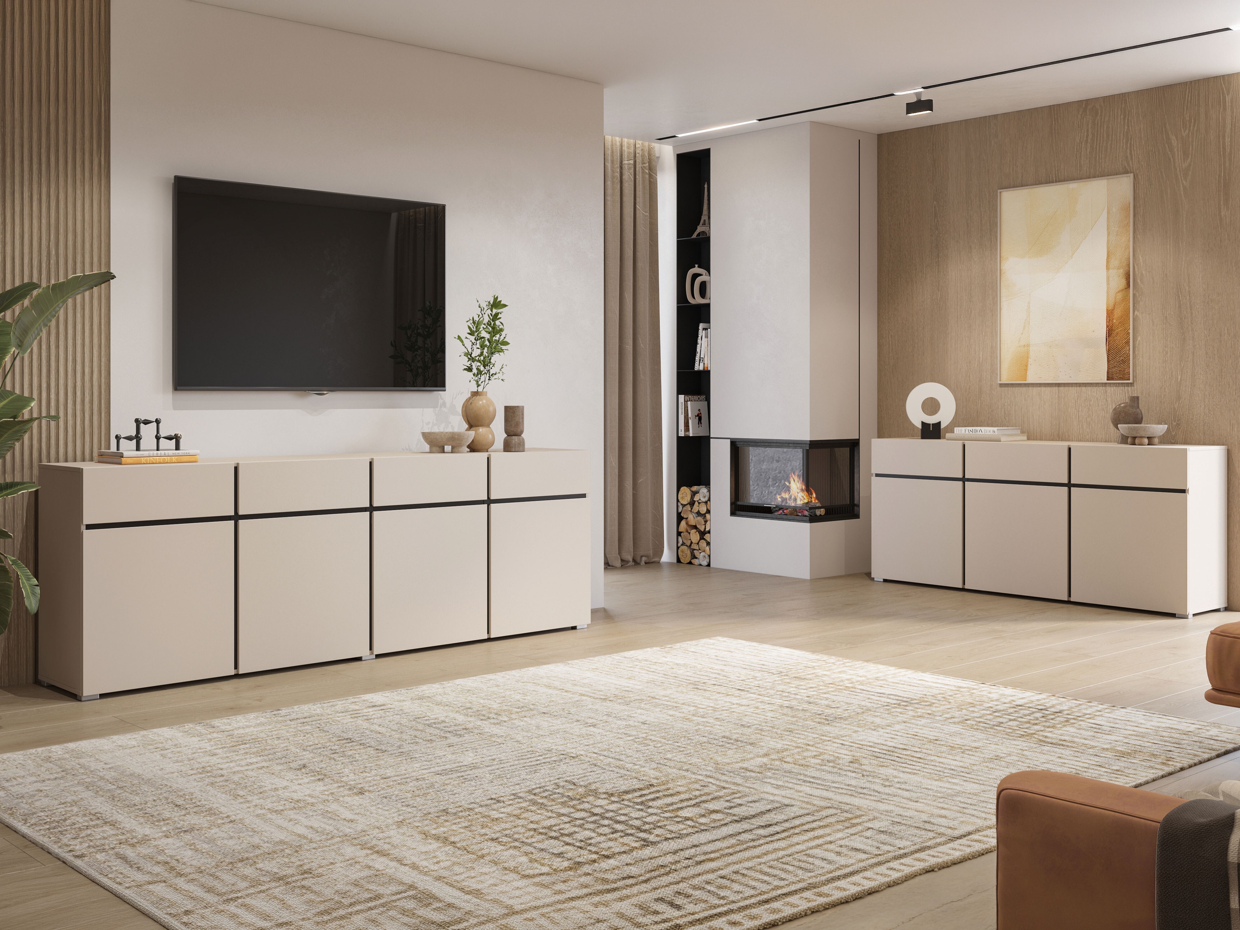 Chest of drawers Alfere 103 (Cashmere)