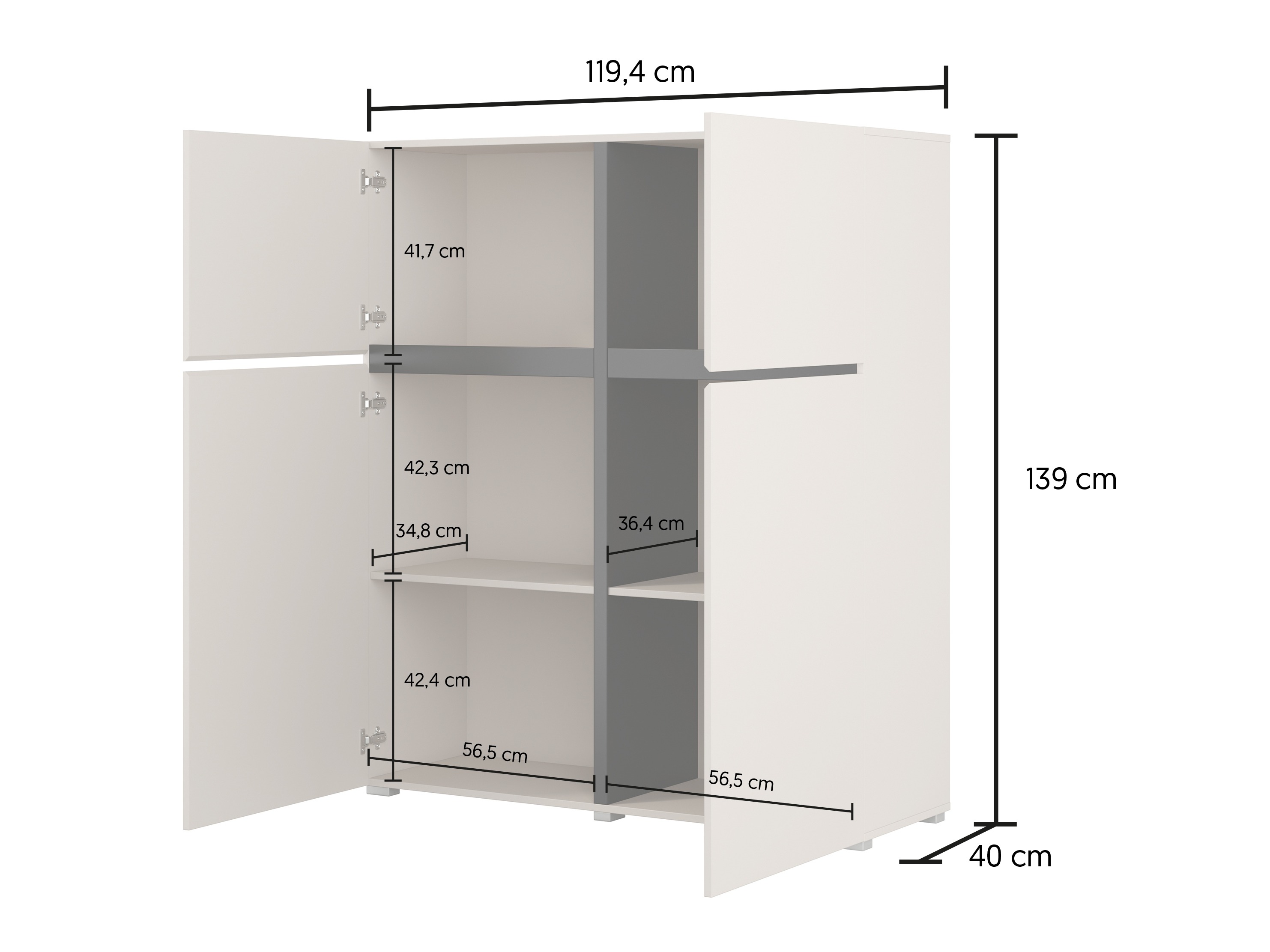 Sideboard Alfere 105 (Congo)