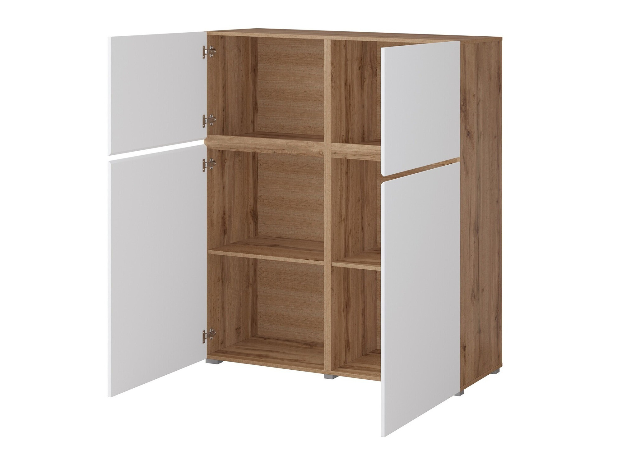 Sideboard Alfere 105 (Wotan Oak + White)