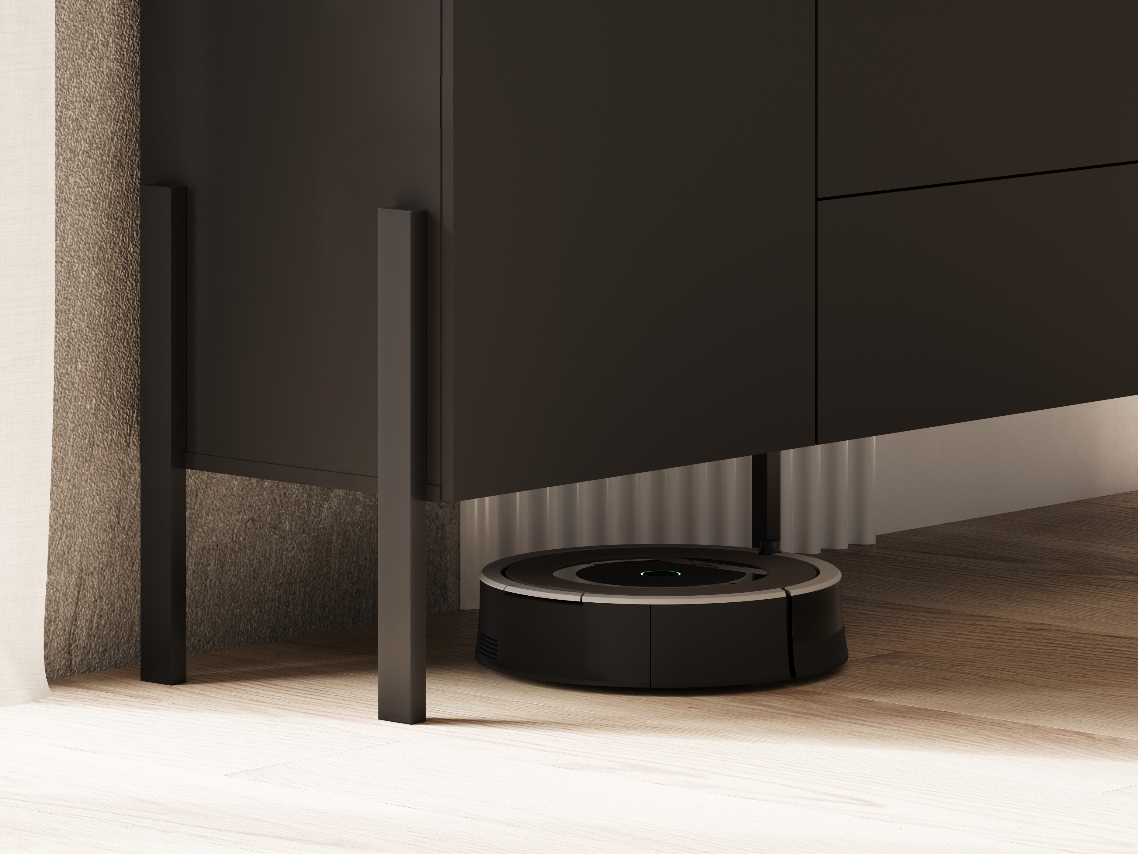 TV stand Etsore 100 (Black)