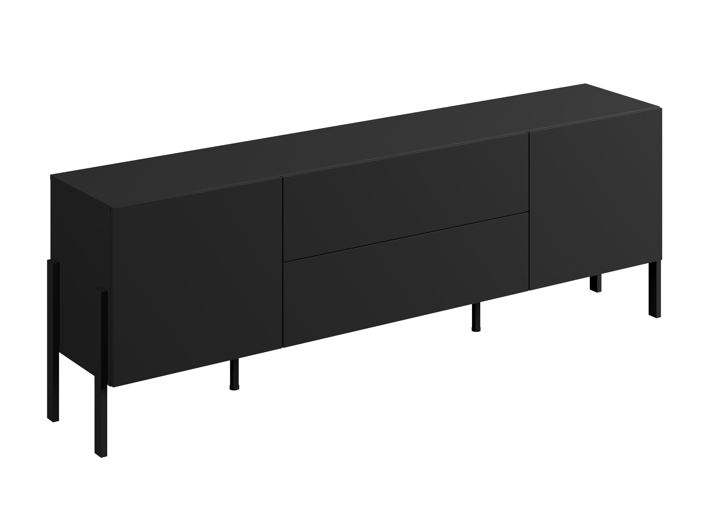 TV stand Etsore 102 (Black)