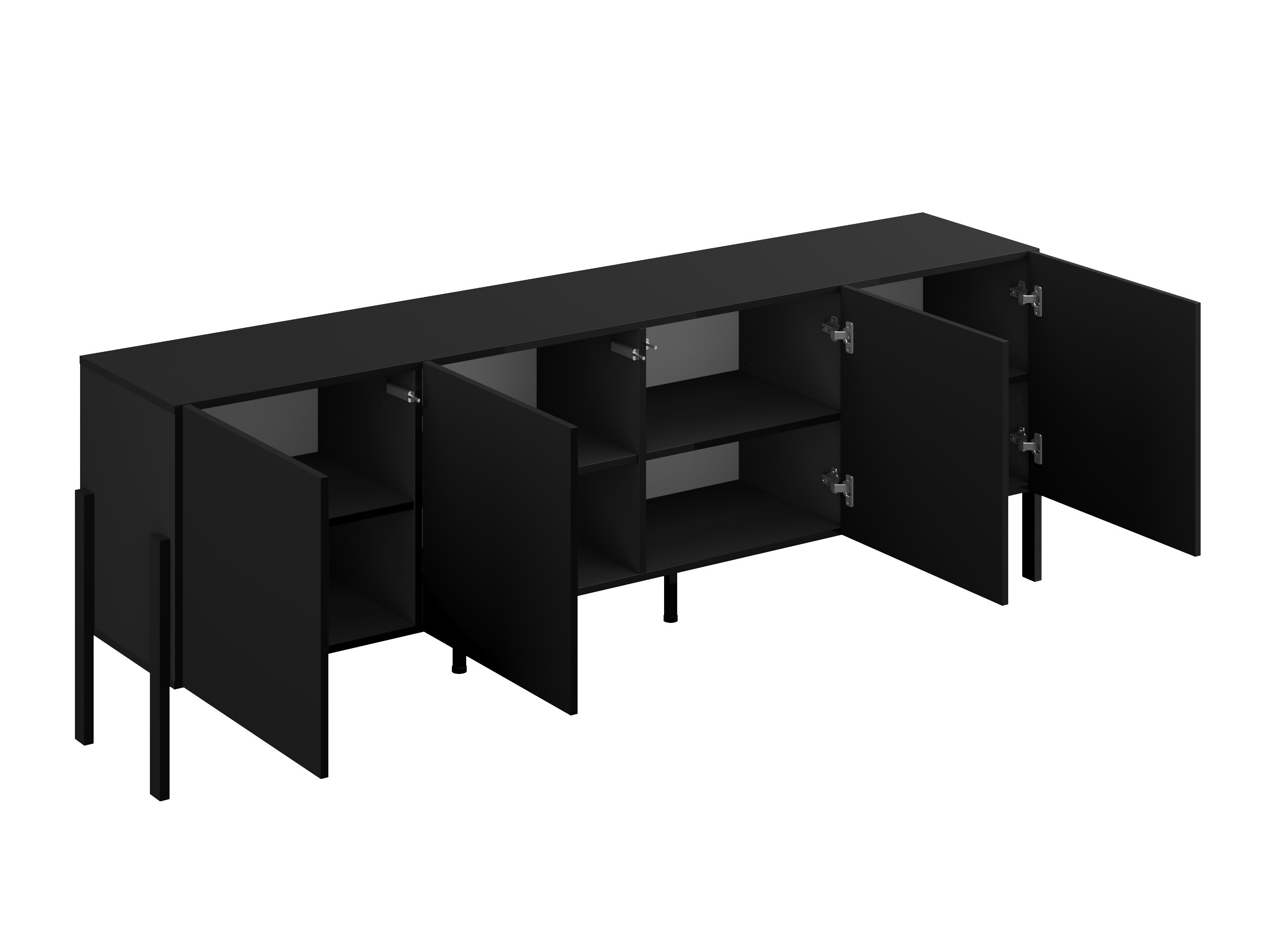 Living room set Etsore 105 (Black)