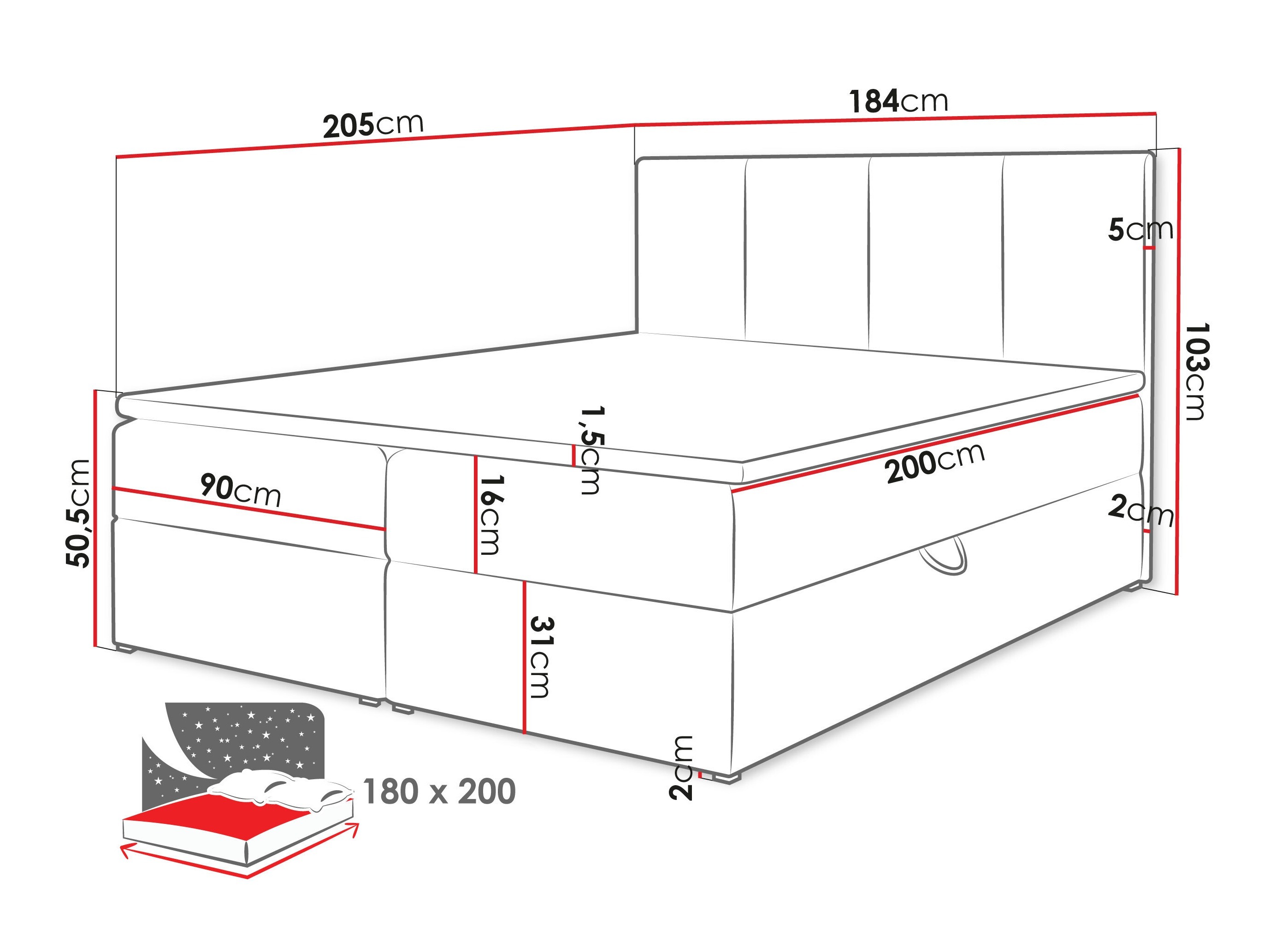 Continental bed Oppidum (Lambi 11)