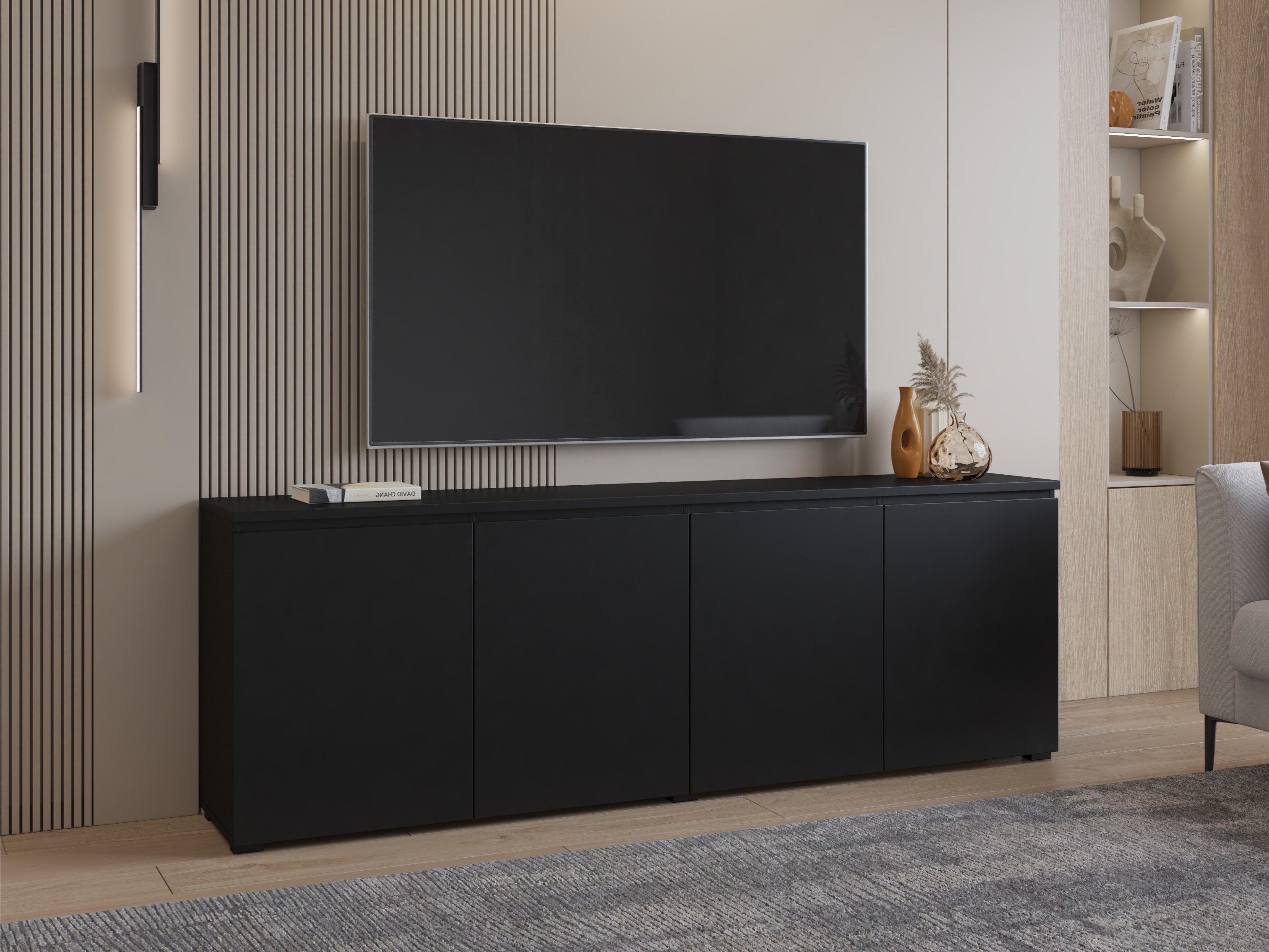 Sideboard Baletu 105 (Black)