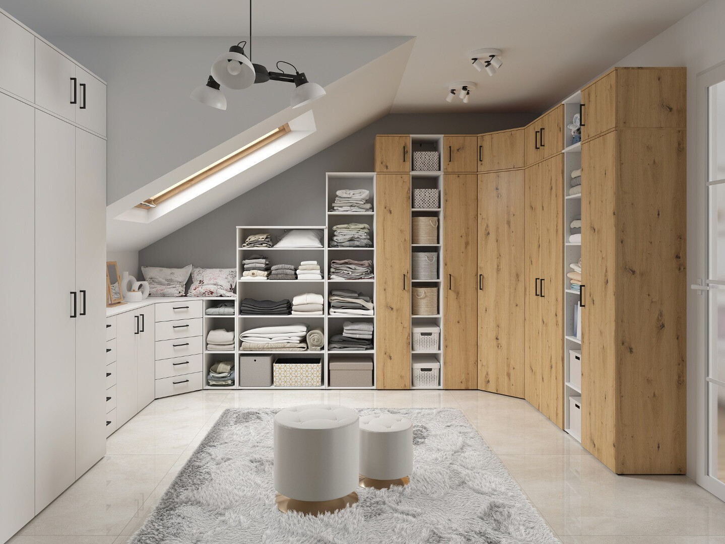 Bookcase Fenopha 164 (White)
