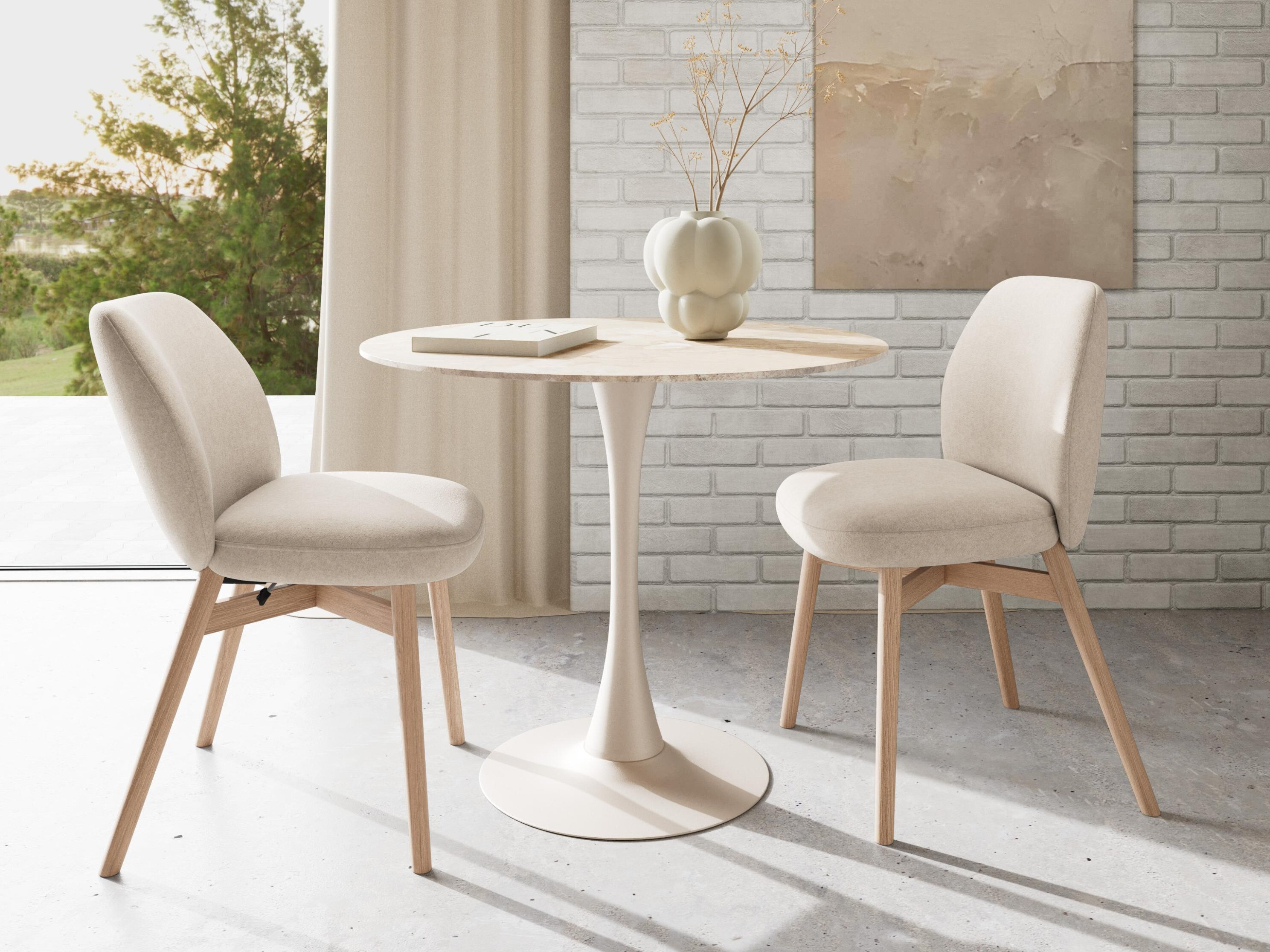 Chair Norsica 1097 (Beige)