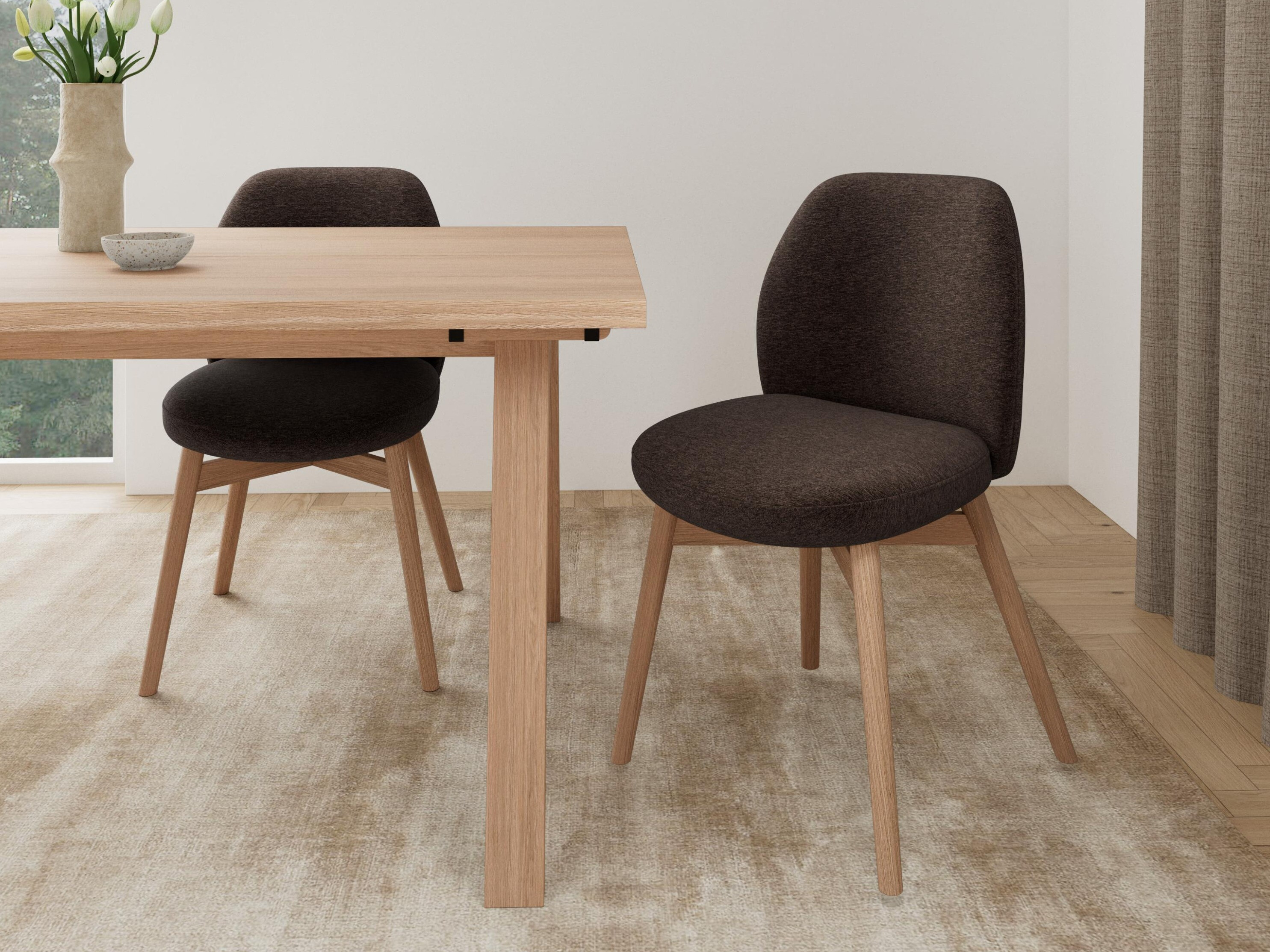 Chair Norsica 1097 (Brown)