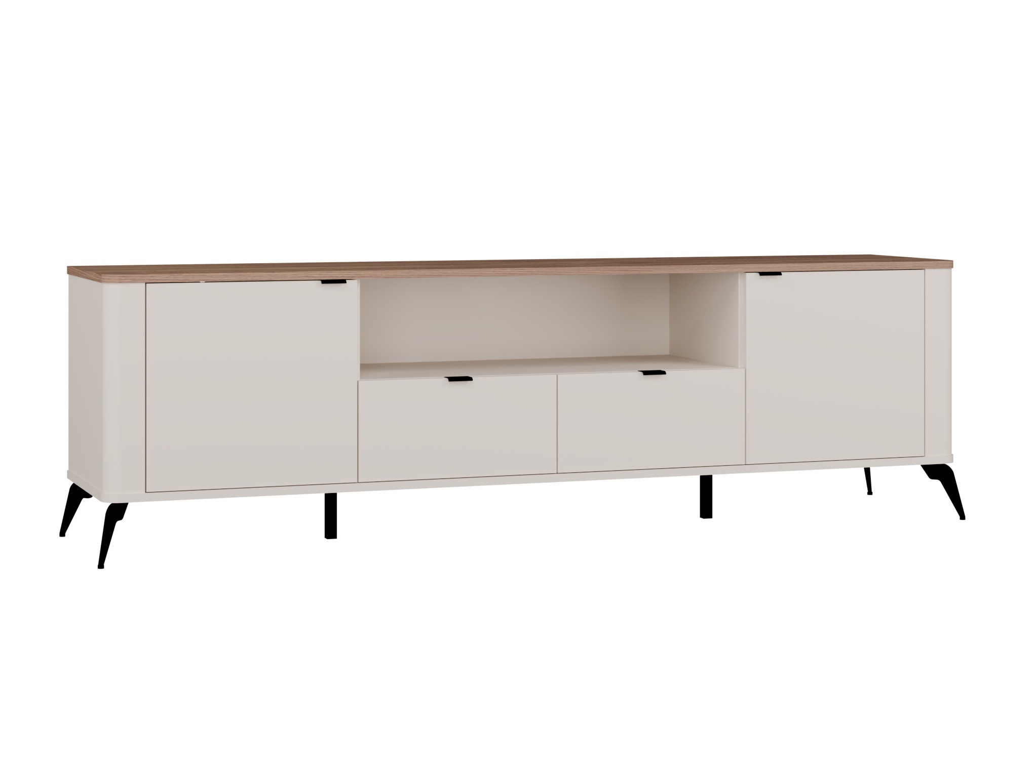 TV stand Soavie 108 (Cashmere + Oak)