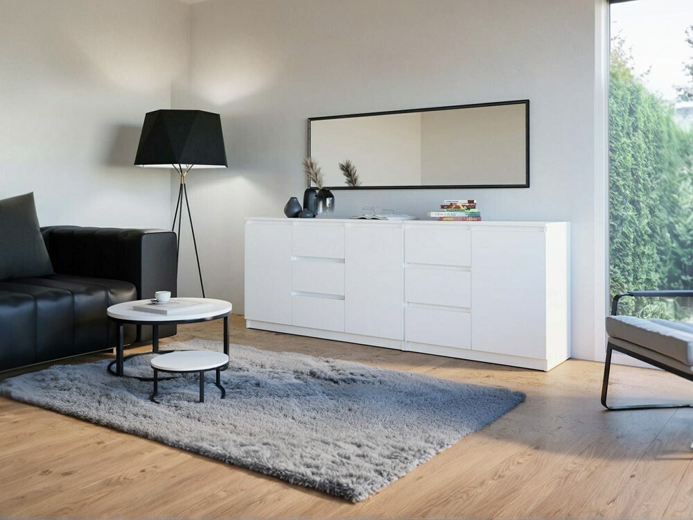 Chest of drawers Elbvelu 109 (White)