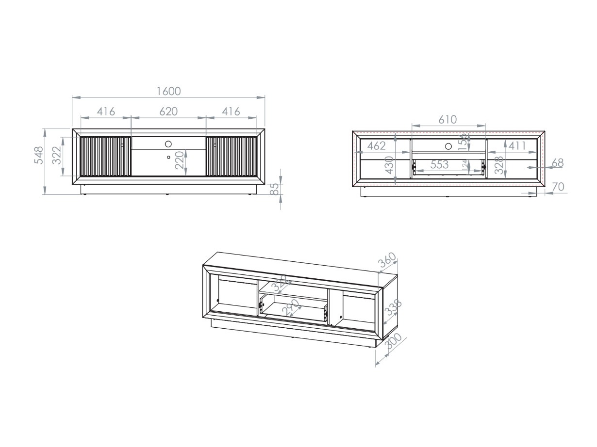 TV stand Cavmava 106