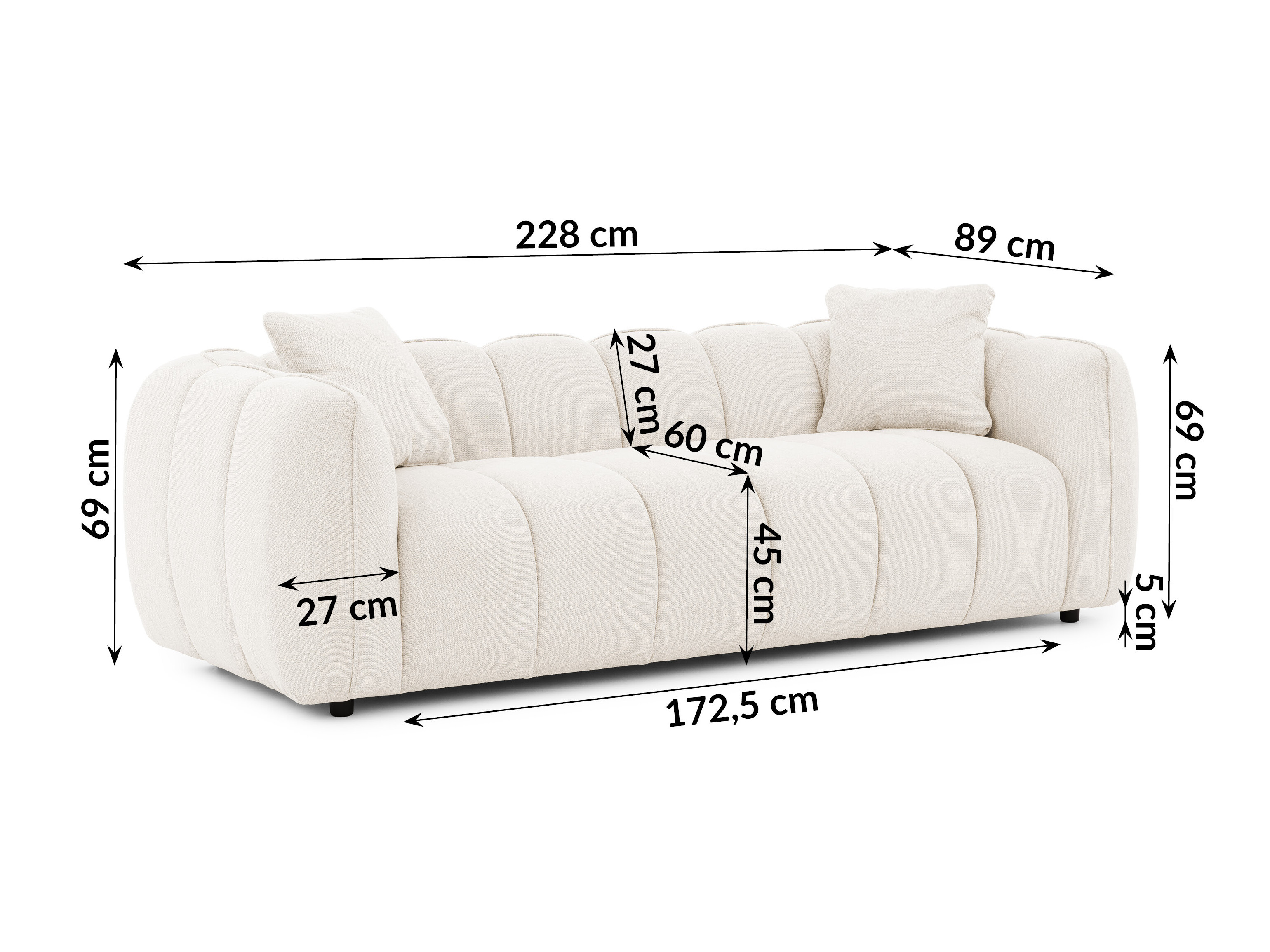 Upholstered furniture set Rocklin 201 (Aragon 01)