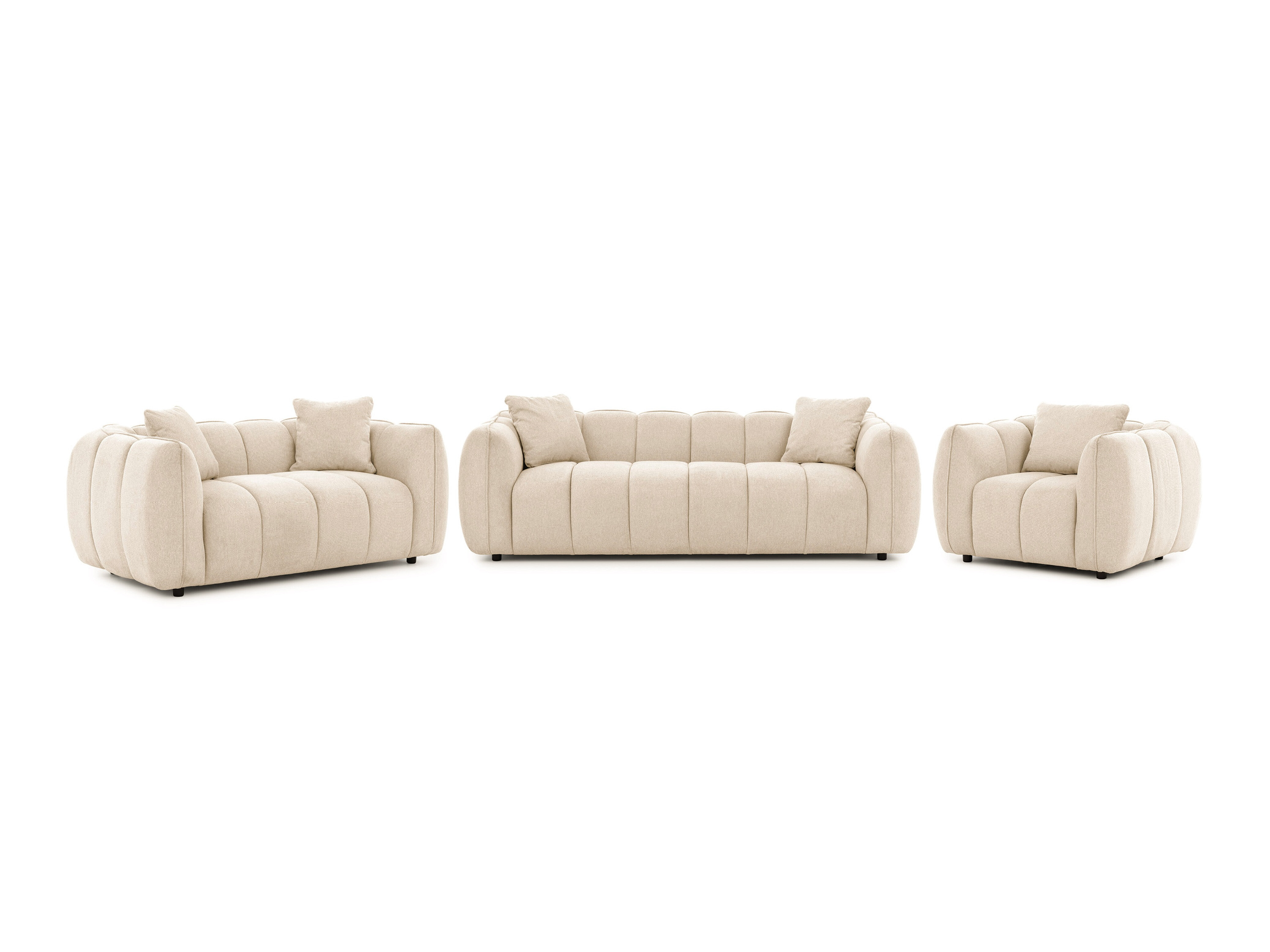 Upholstered furniture set Rocklin 201 (Aragon 03)