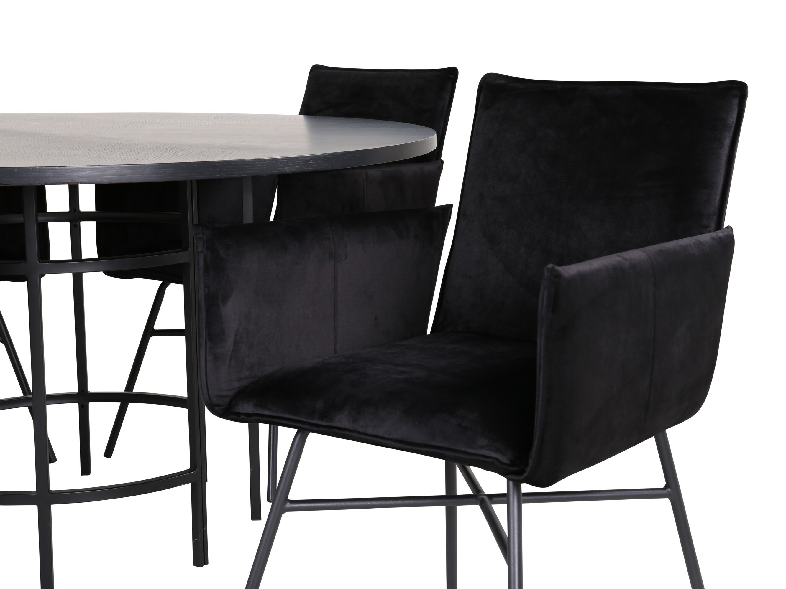 Dining set Dallas 2337 (Black)
