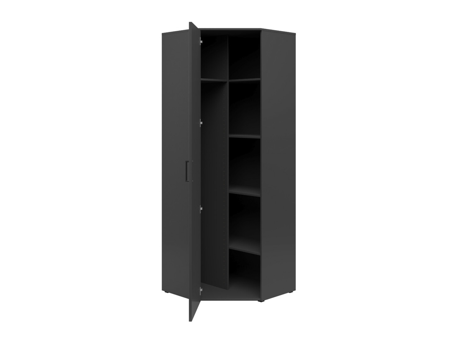 Corner shelf Fenopha 174 (Graphite)