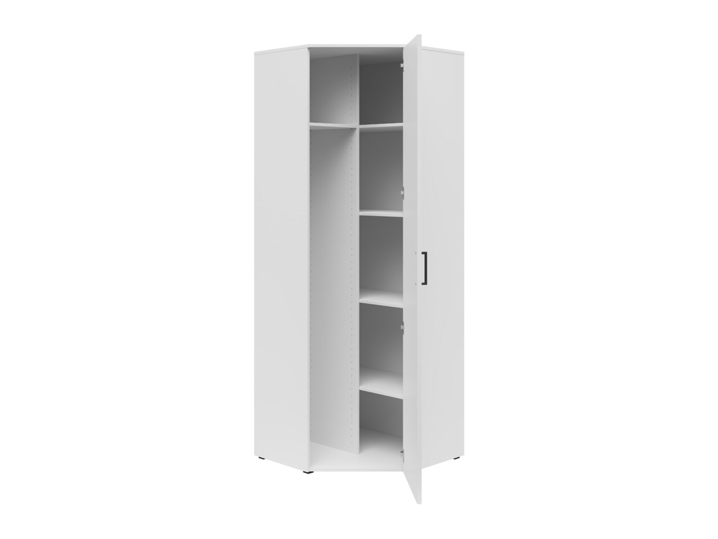 Corner shelf Fenopha 174 (White)