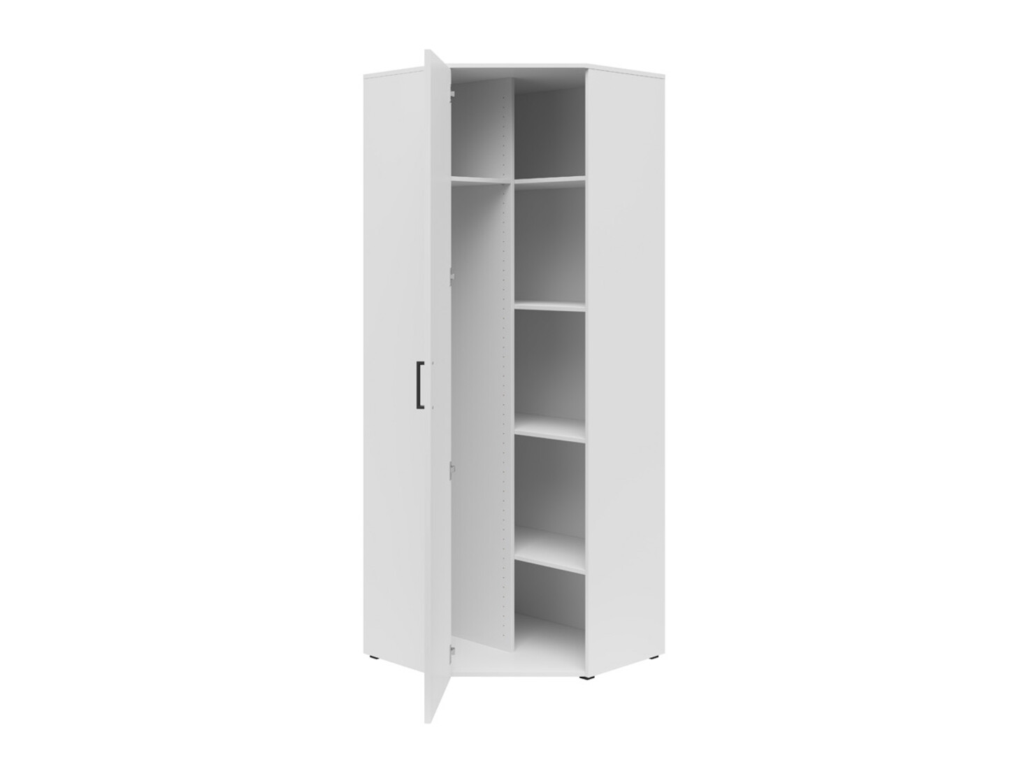 Corner shelf Fenopha 174 (White)