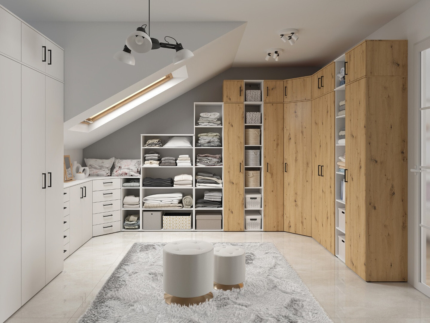 Wardrobe Fenopha 173 (Artisan oak)