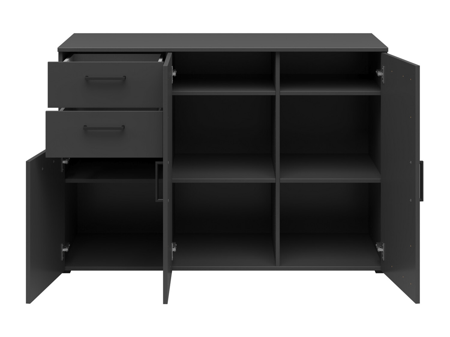 Chest of drawers Fenopha 179 (Graphite)