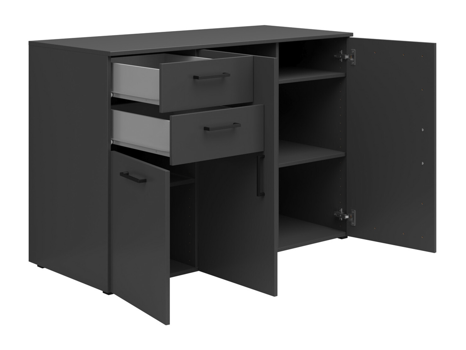 Chest of drawers Fenopha 179 (Graphite)