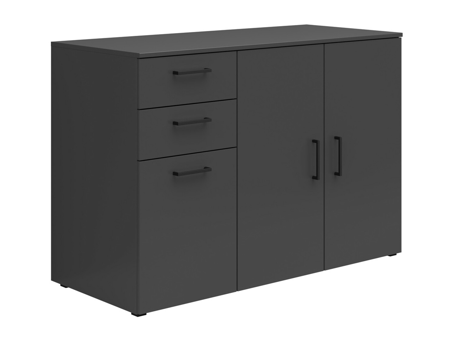 Chest of drawers Fenopha 179 (Graphite)