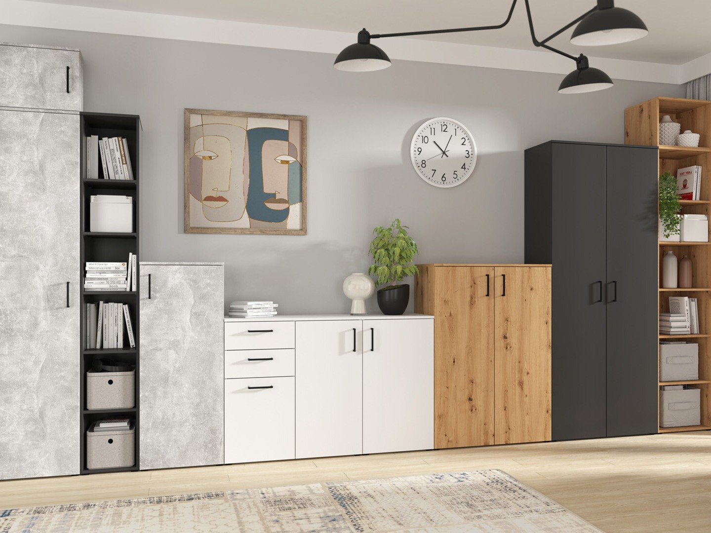 Chest of drawers Fenopha 179 (White)