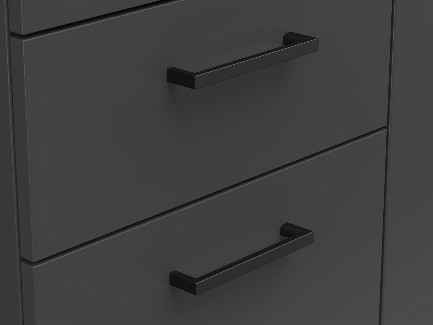 Chest of drawers Fenopha 180 (Graphite)