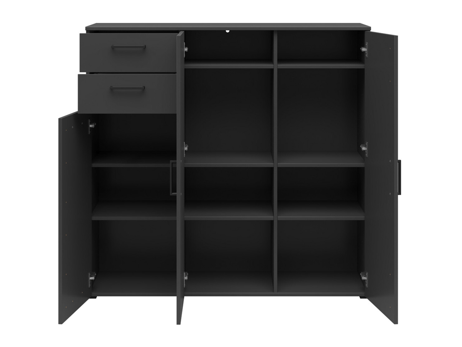 Chest of drawers Fenopha 180 (Graphite)