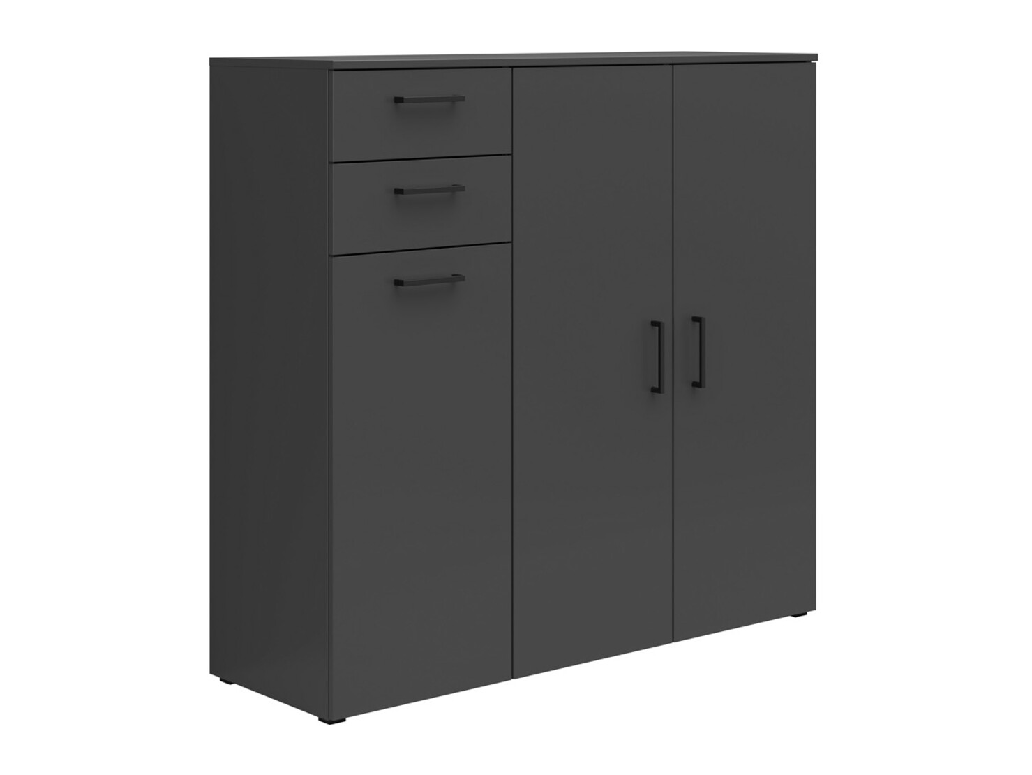 Chest of drawers Fenopha 180 (Graphite)
