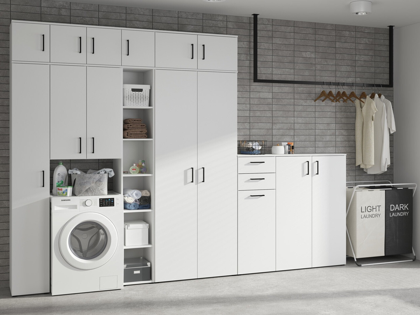 Chest of drawers Fenopha 180 (White)