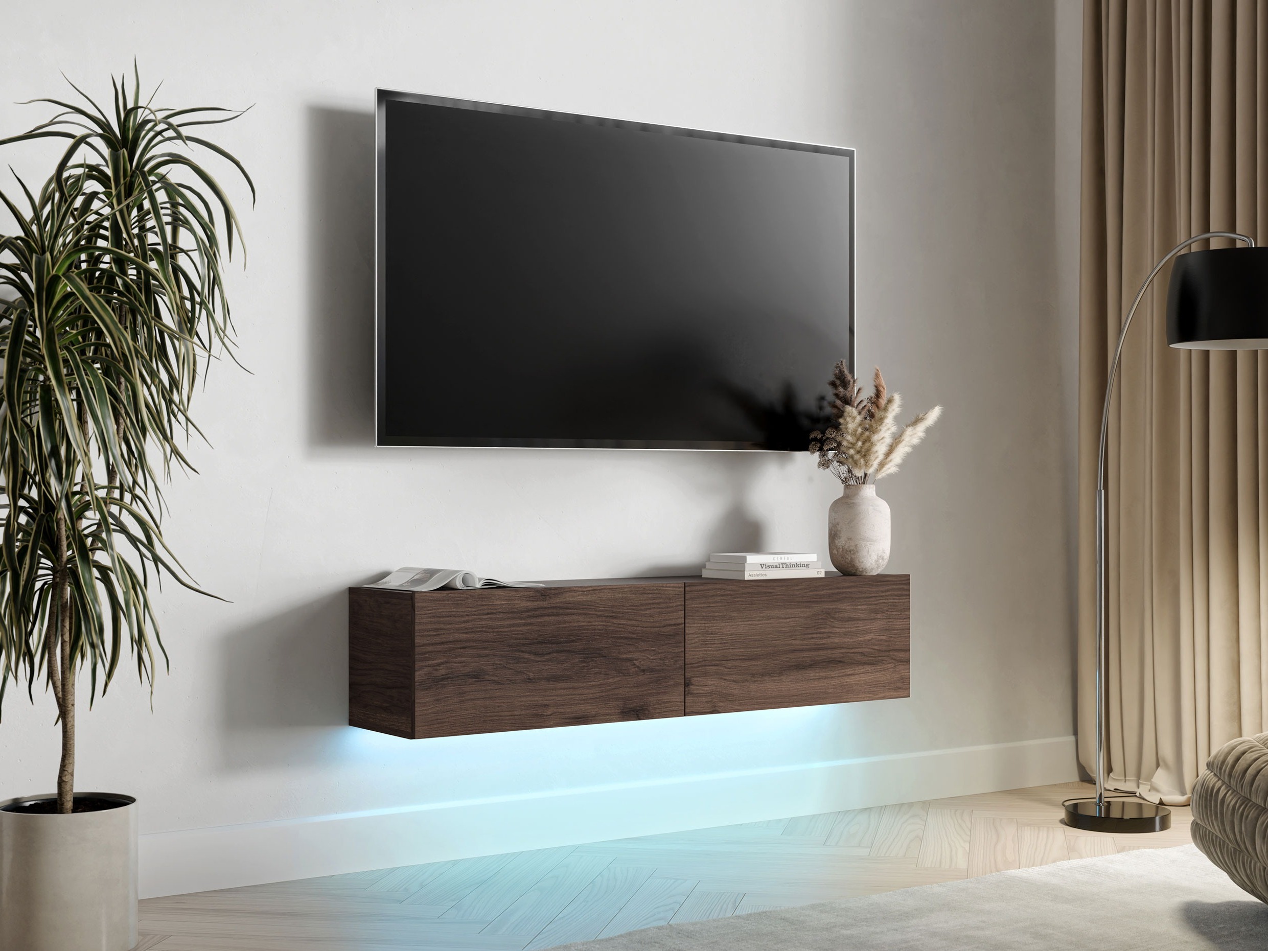 TV stand Donos (Walnut)