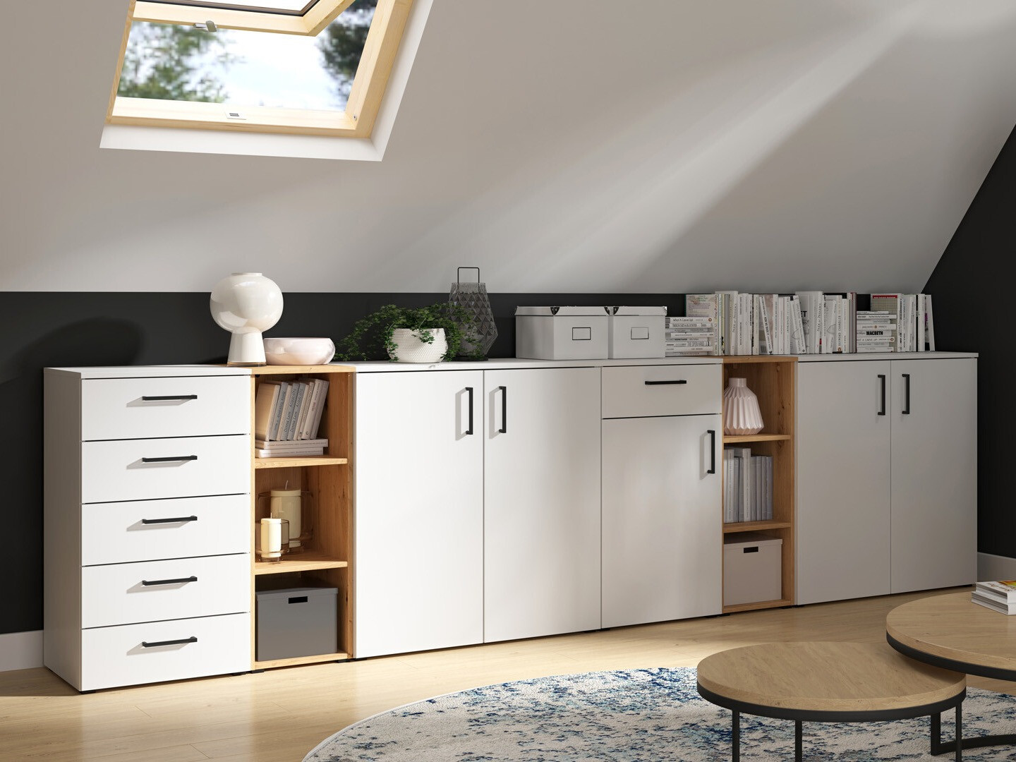 Chest of drawers Fenopha 181 (White)
