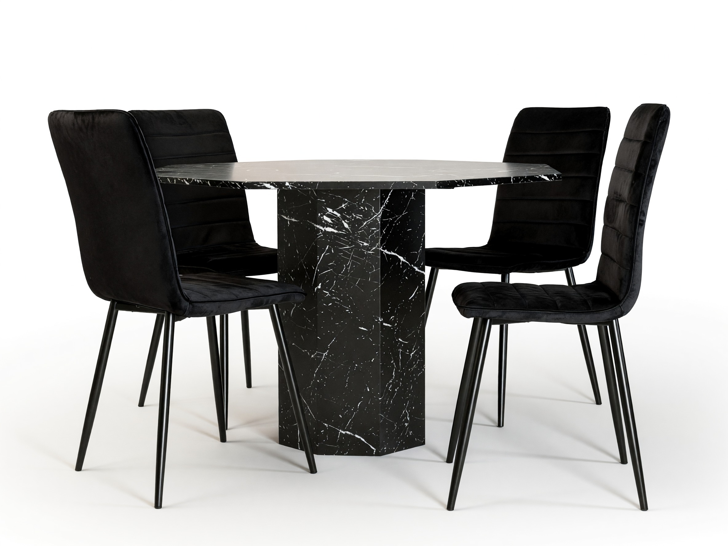Dining set Dallas 2617 (Black)