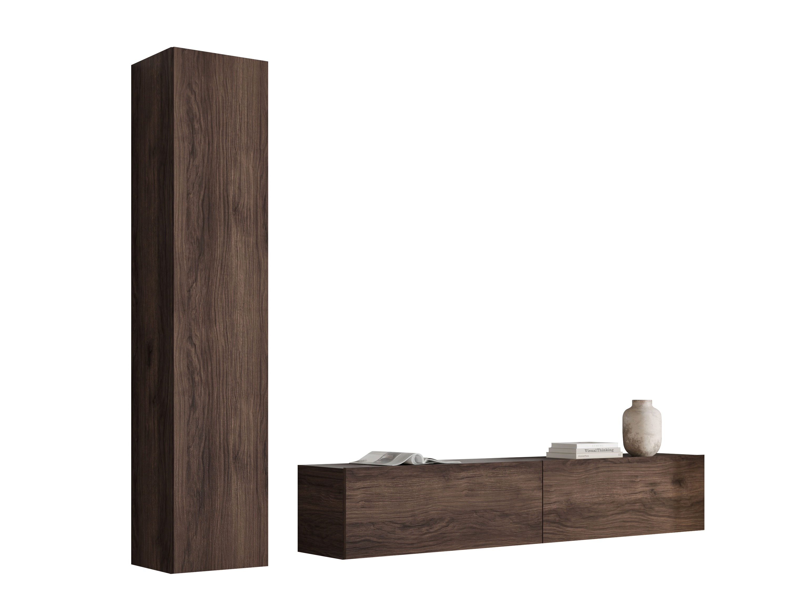 Living room set Donos (Walnut)