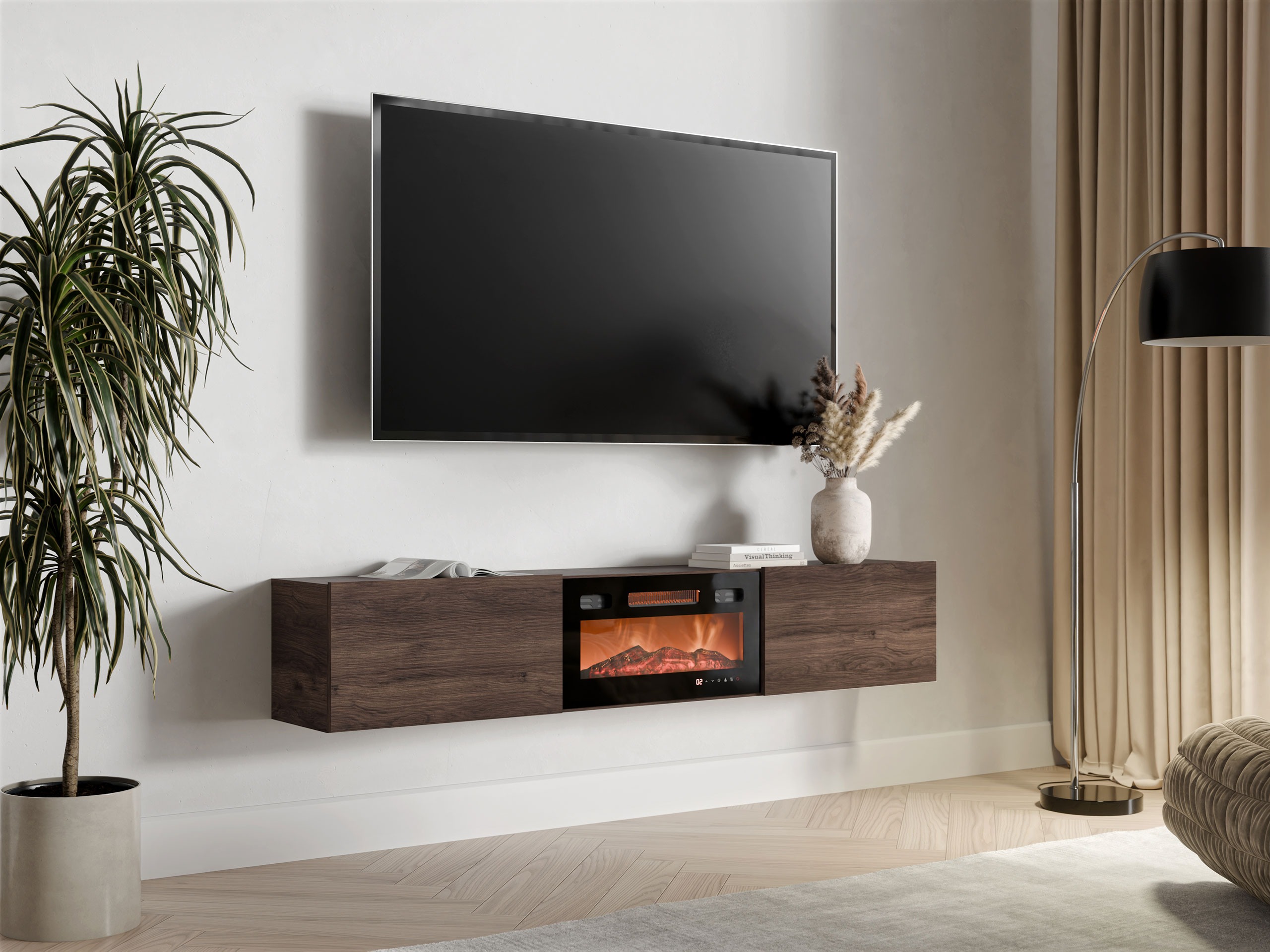 TV stand Donos III (Walnut)