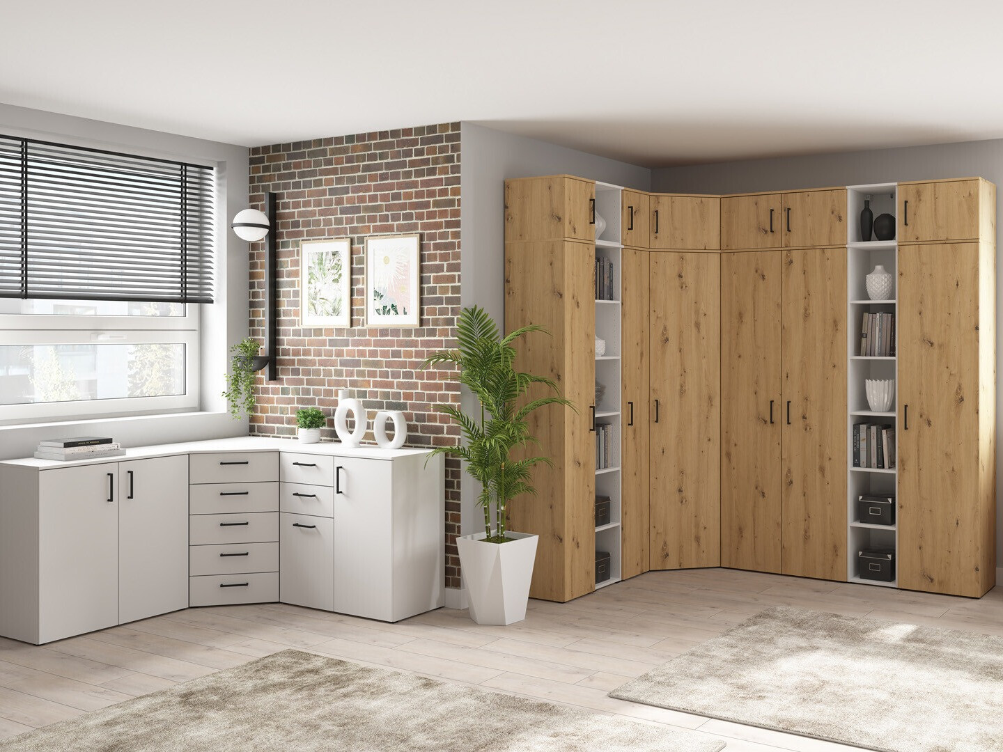 Chest of drawers Fenopha 177 (White)