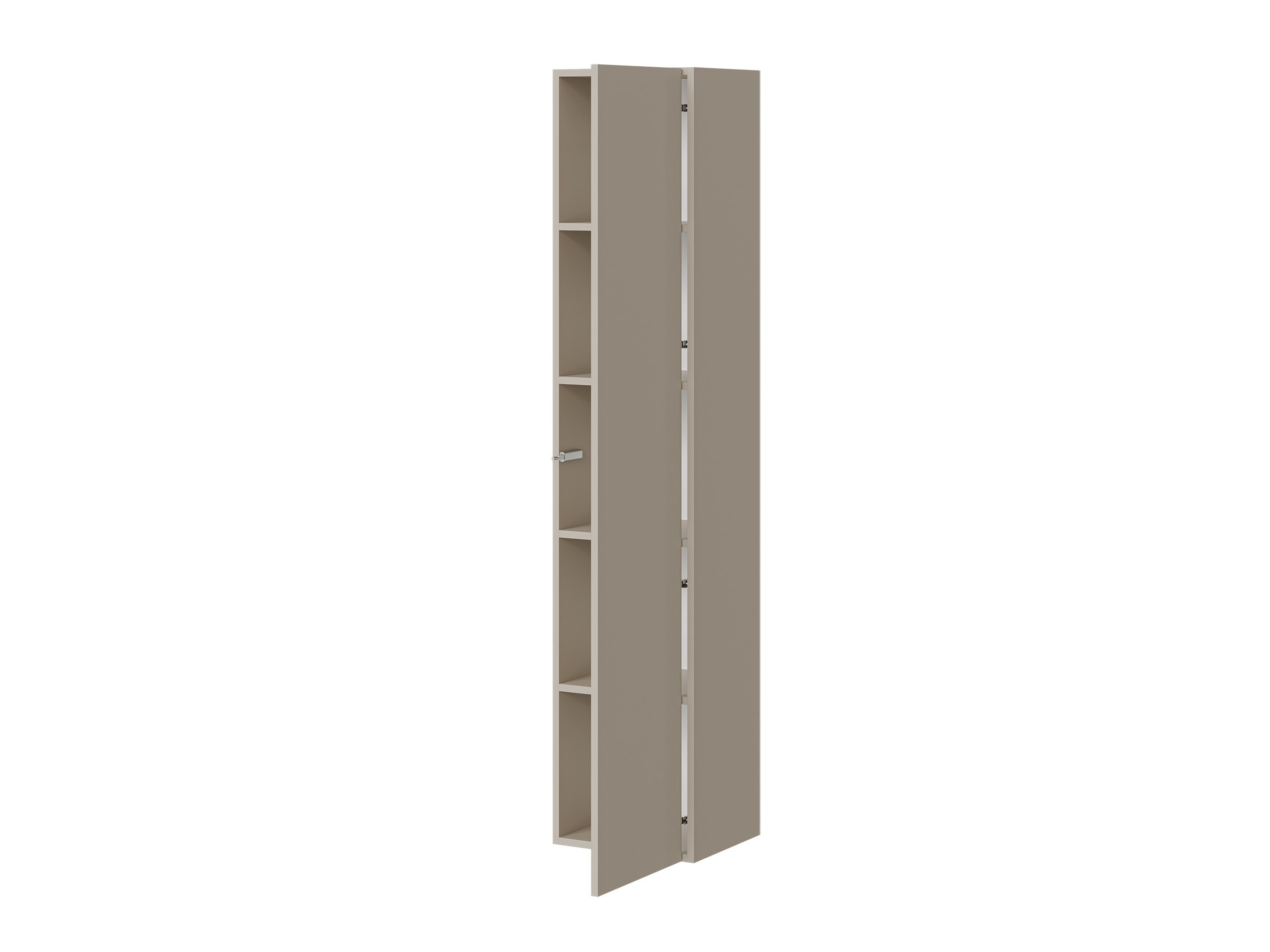 Wall shelf Donos (Walnut)