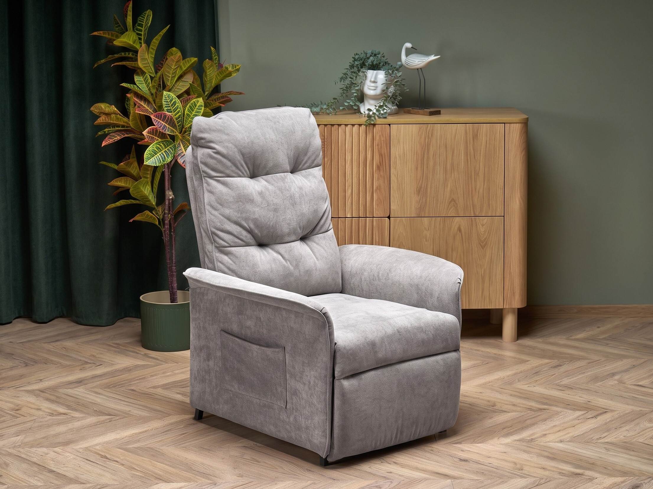 Armchair recliner Houston 2171 (Grey)